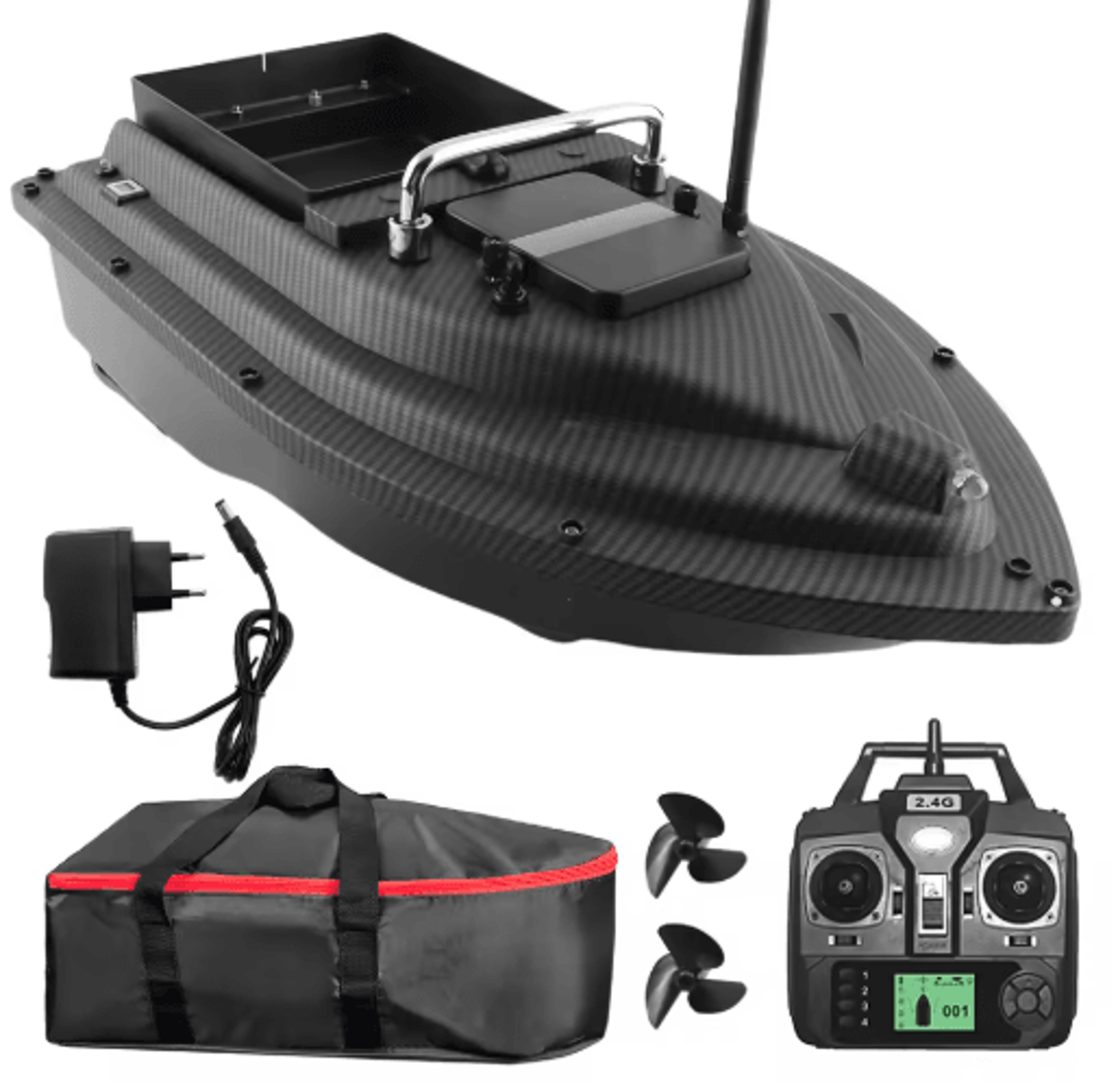GPS Fishing Bait Boat  Remote Control Bait Delivery Boat With Large Container 1