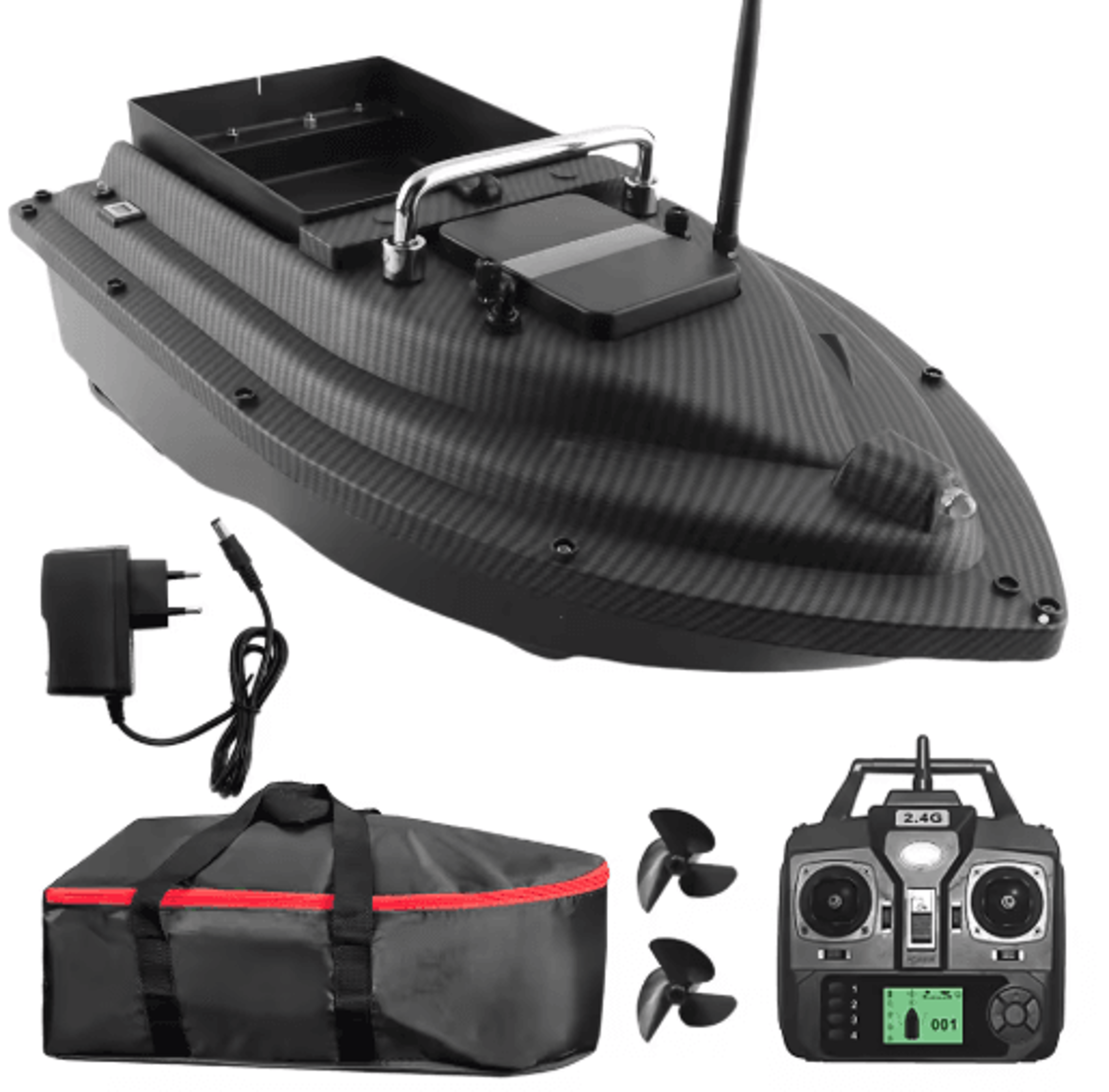 GPS Fishing Bait Boat  Remote Control Bait Delivery Boat With Large Container 5