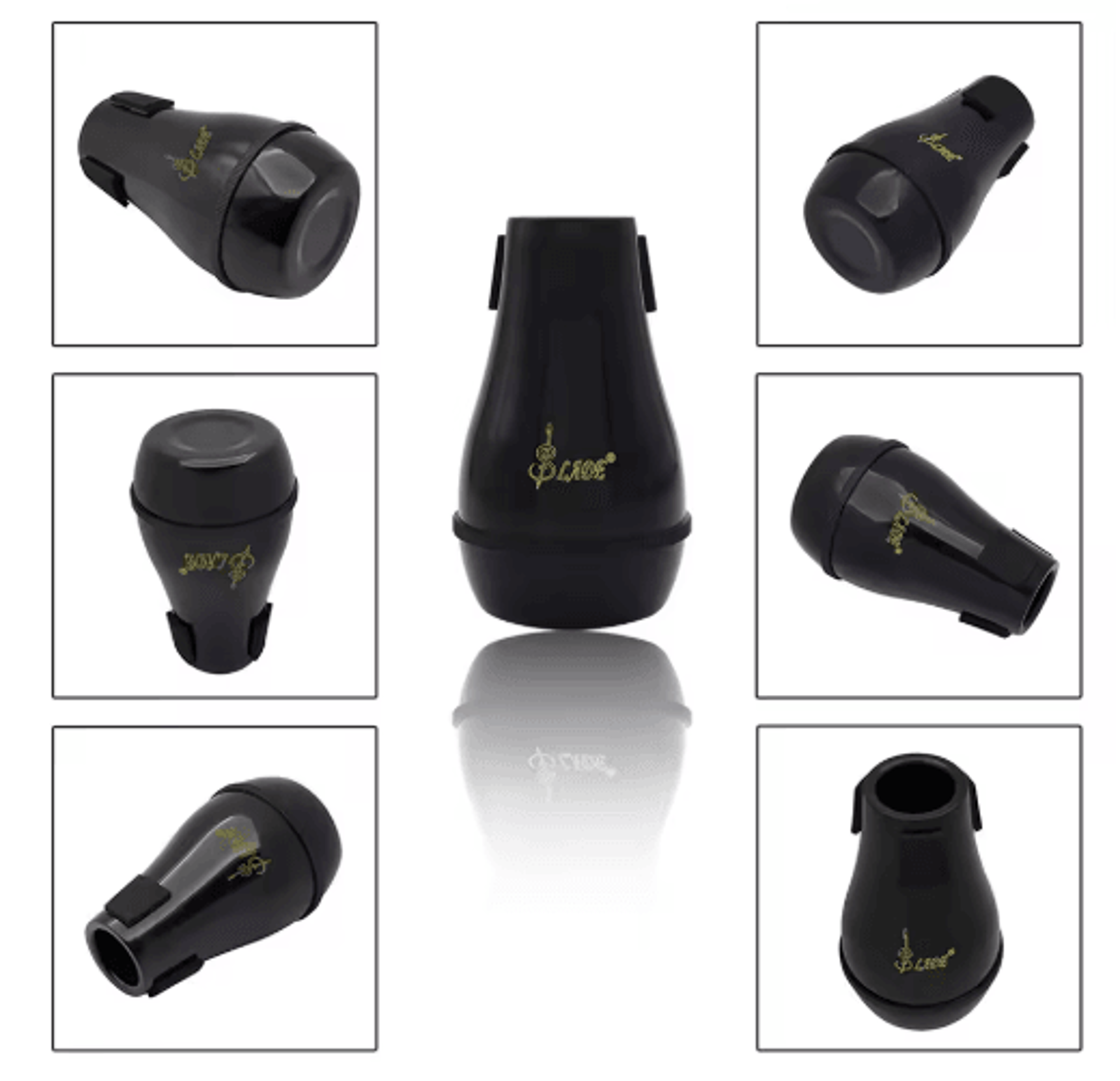 Lightweight Trombone Straight Mute  ABS Practice Silencer For Alto  Tenor Trombones 3