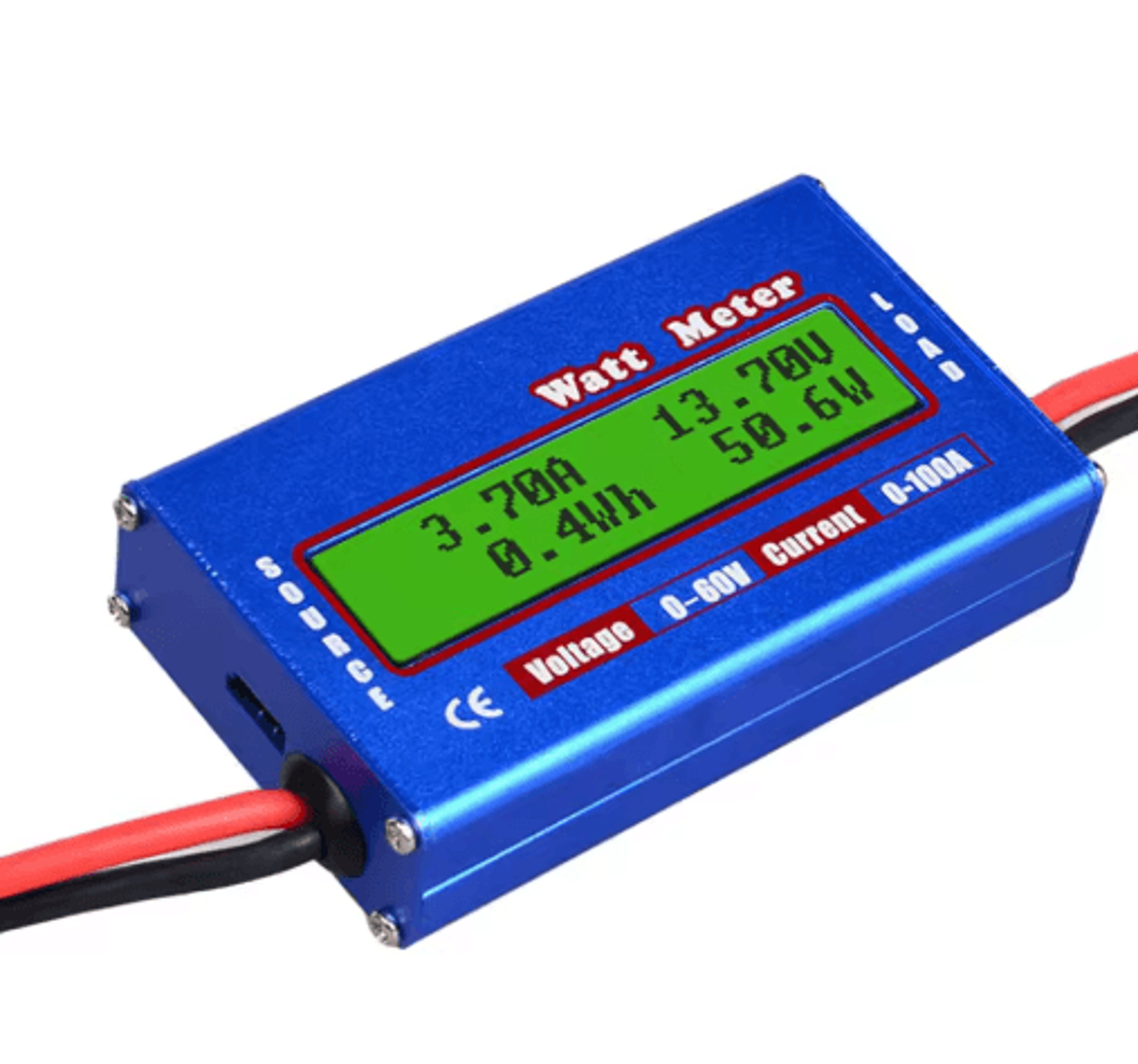 100A RC Watt Meter  Power Analyzer  Digital LCD Battery Voltage Checker 1