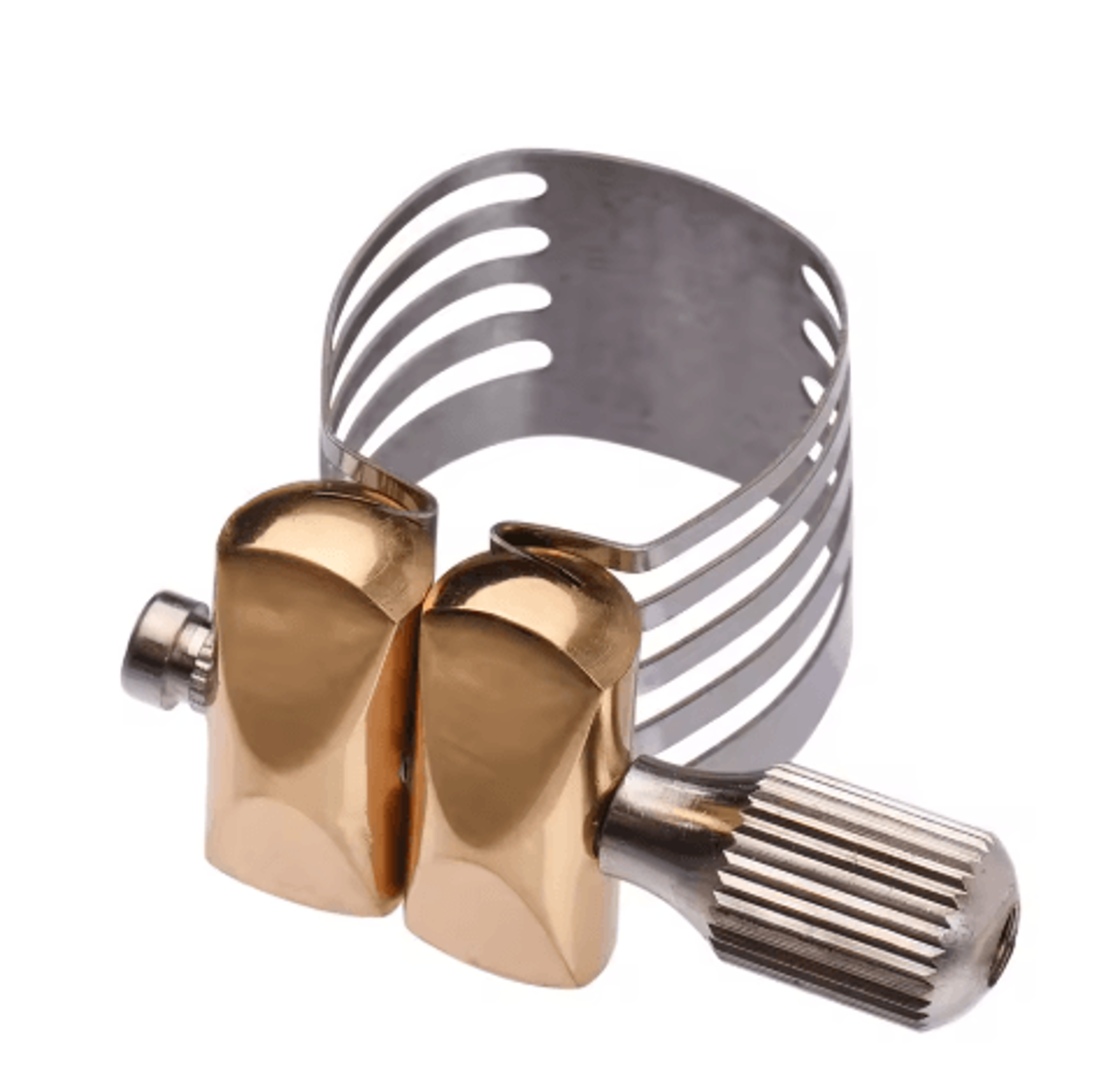Muslady Saxophone Ligature  Single Screw Adjustable Reed Fastener For Alto Tenor  Soprano Saxophone 1