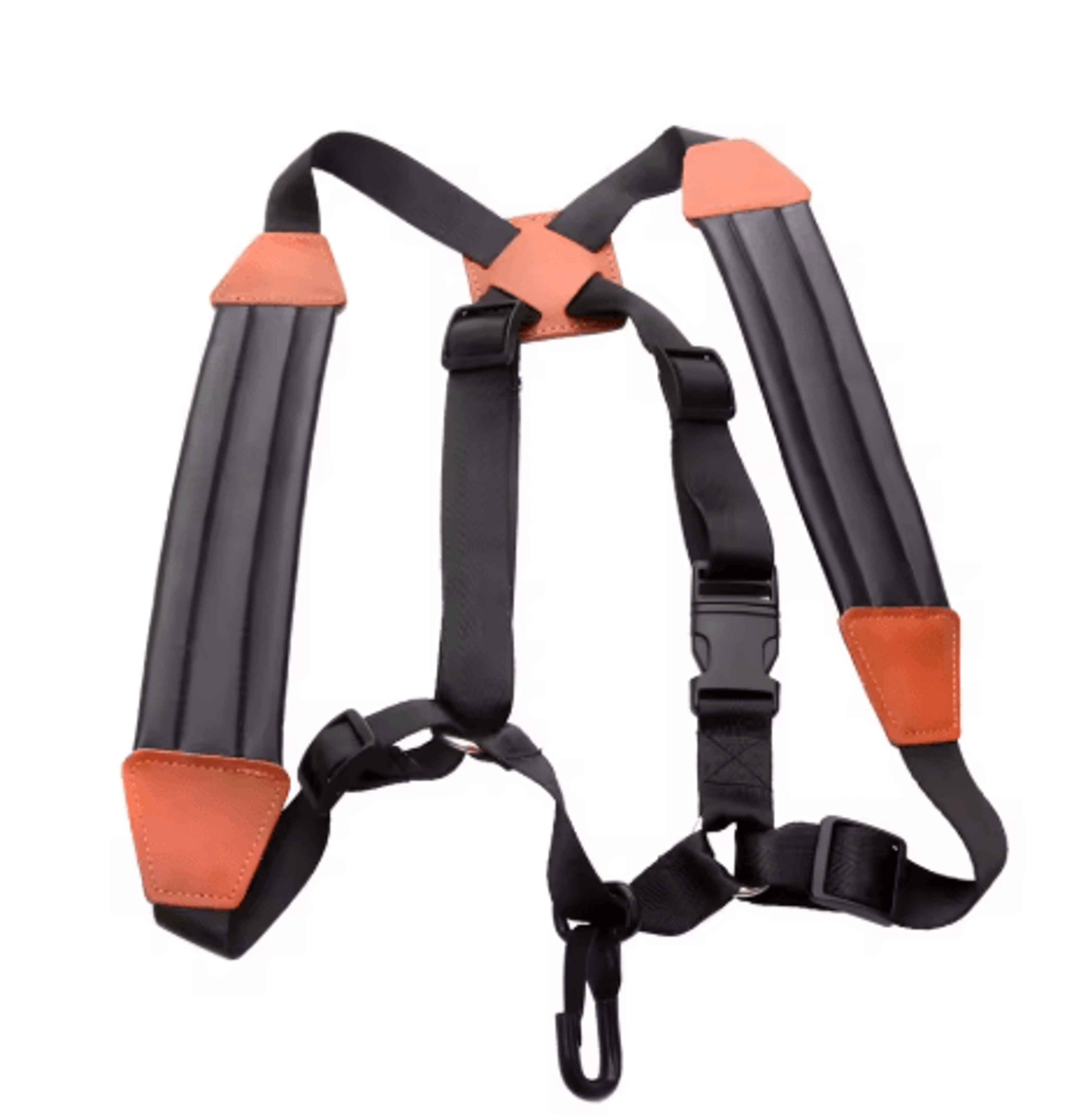 Adjustable Padded Saxophone Shoulder Strap  Leather Sax Support Strap 3