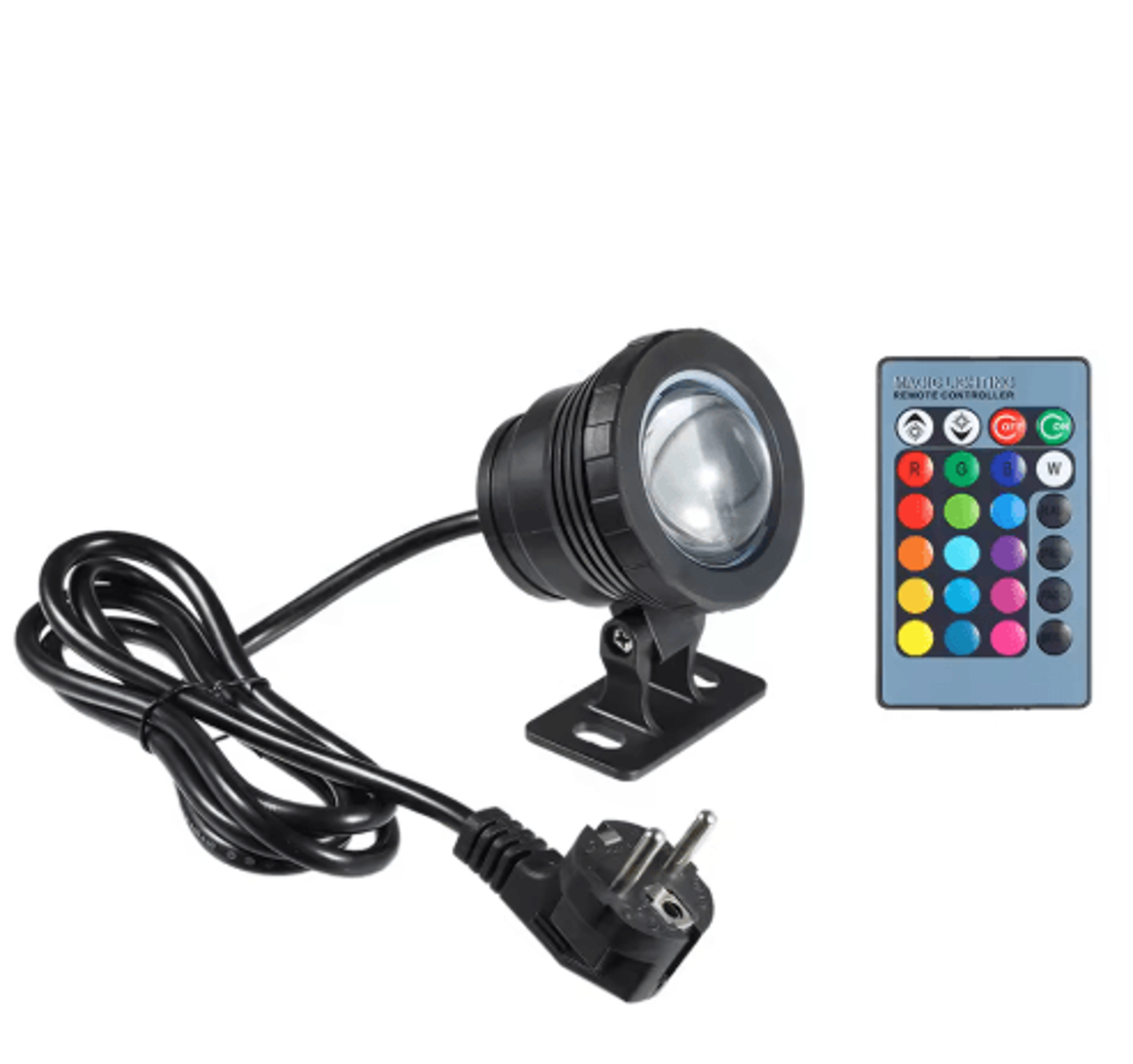 RGB LED Underwater Light  16Color Waterproof Pool  Aquarium Lamp With Remote 4