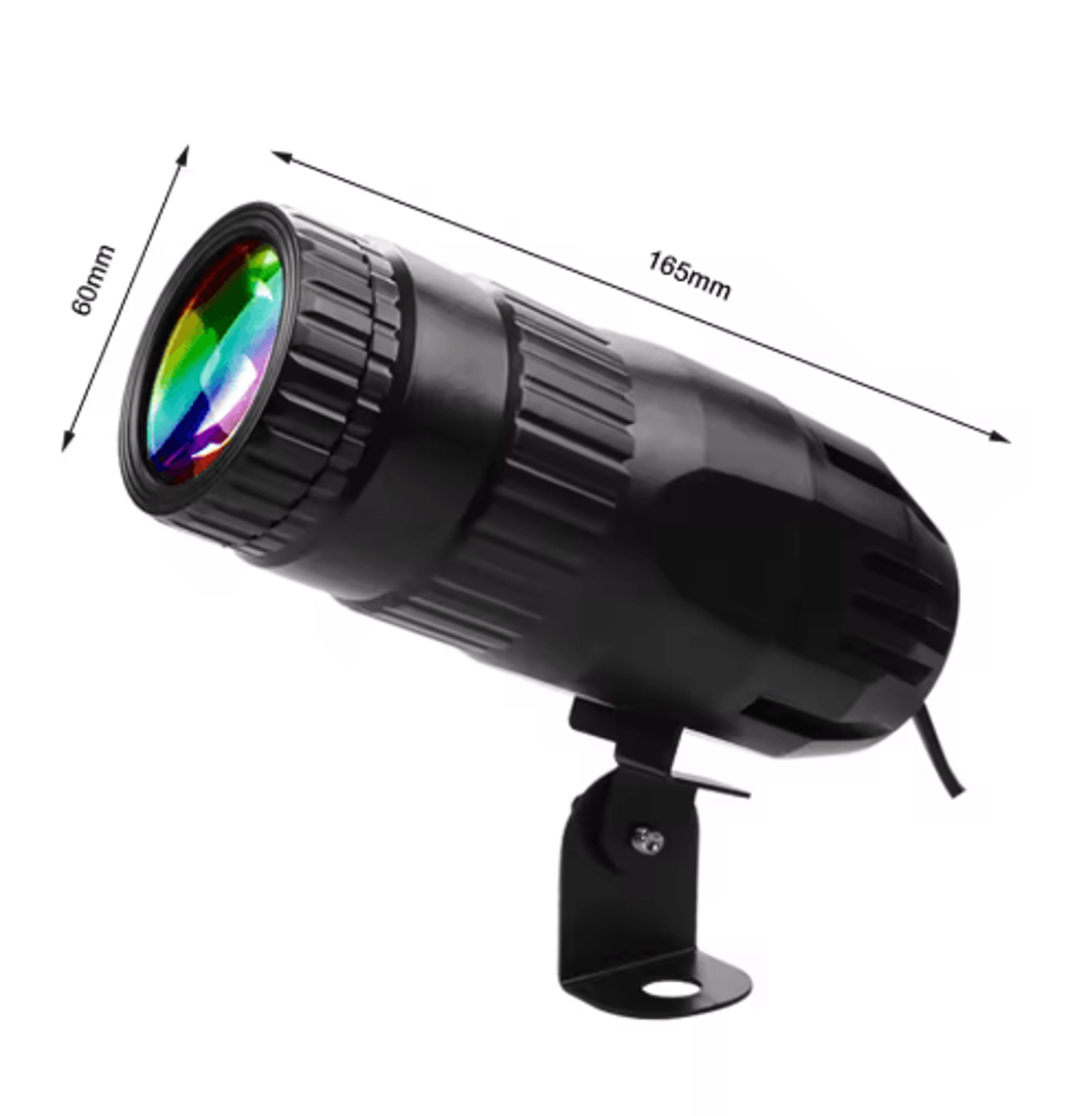 Mini RGBW LED Pinspot Light  Remote Control Stage Spotlight For DJ Parties  Events 5