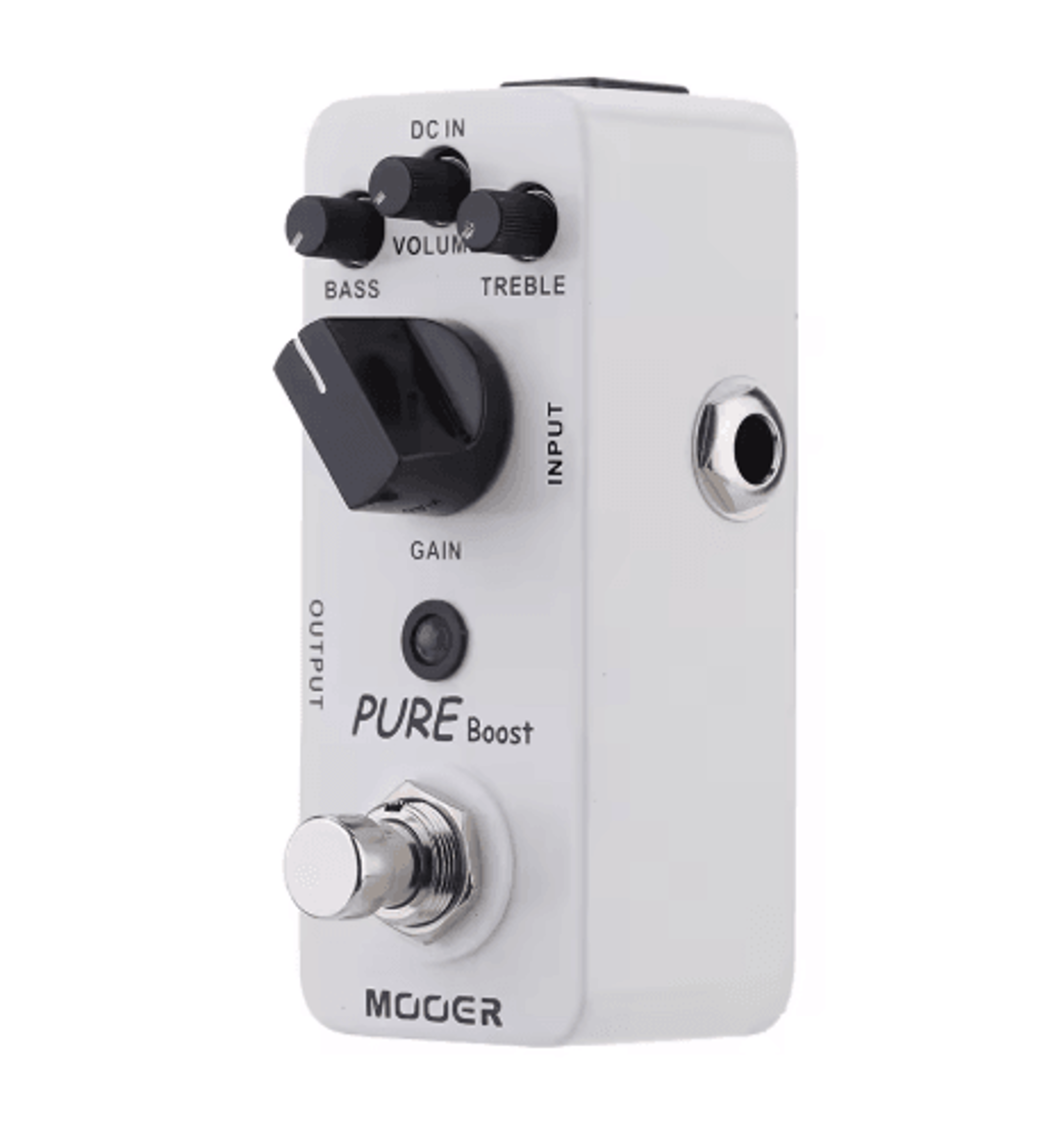 Mooer Pure Boost Mini Guitar Pedal  True Bypass Clean Boost Effect 0
