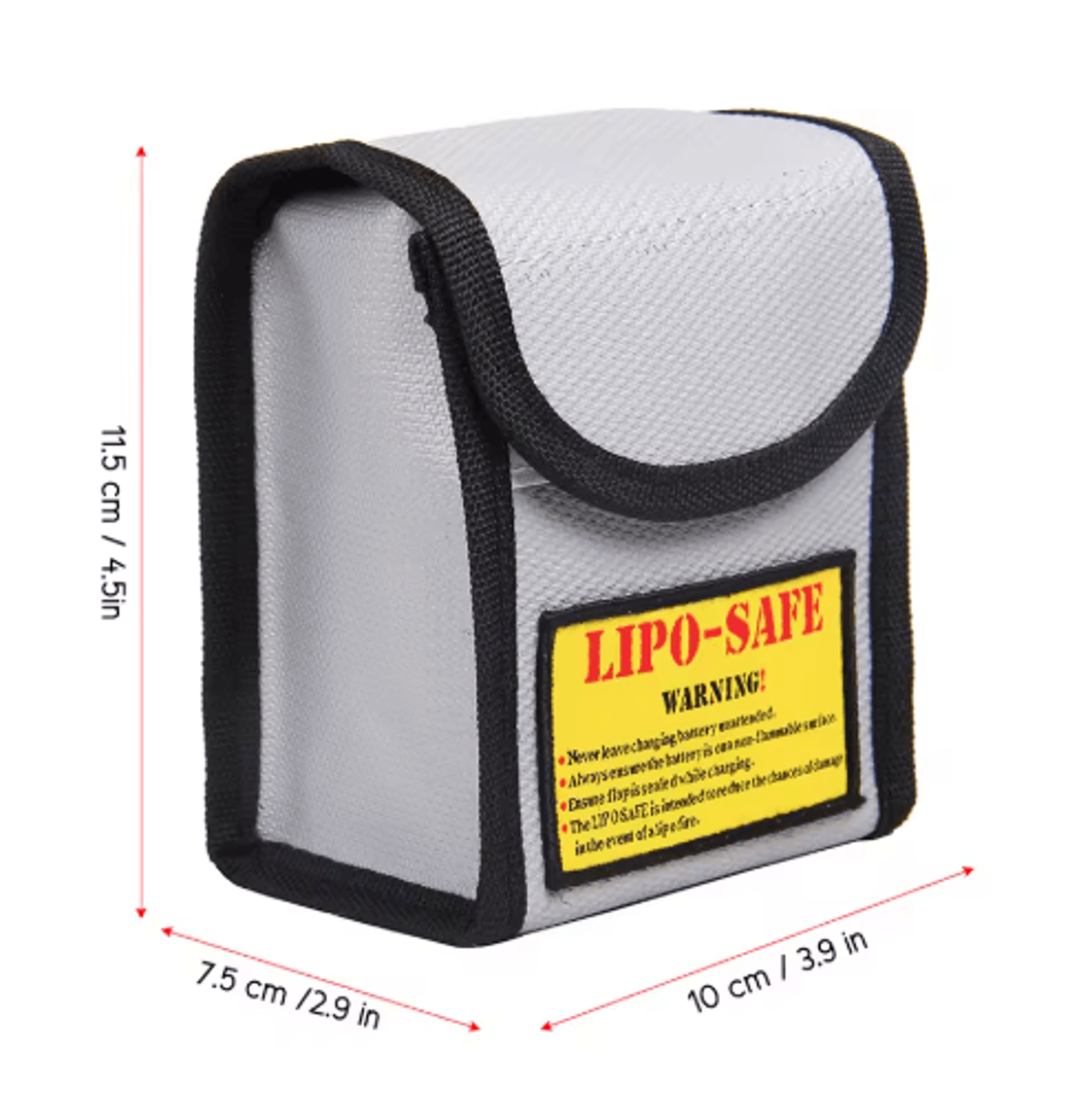LiPo Battery Safety Bag  FireResistant Storage And Charging Pouch For DJI Phantom 4 Pro 3