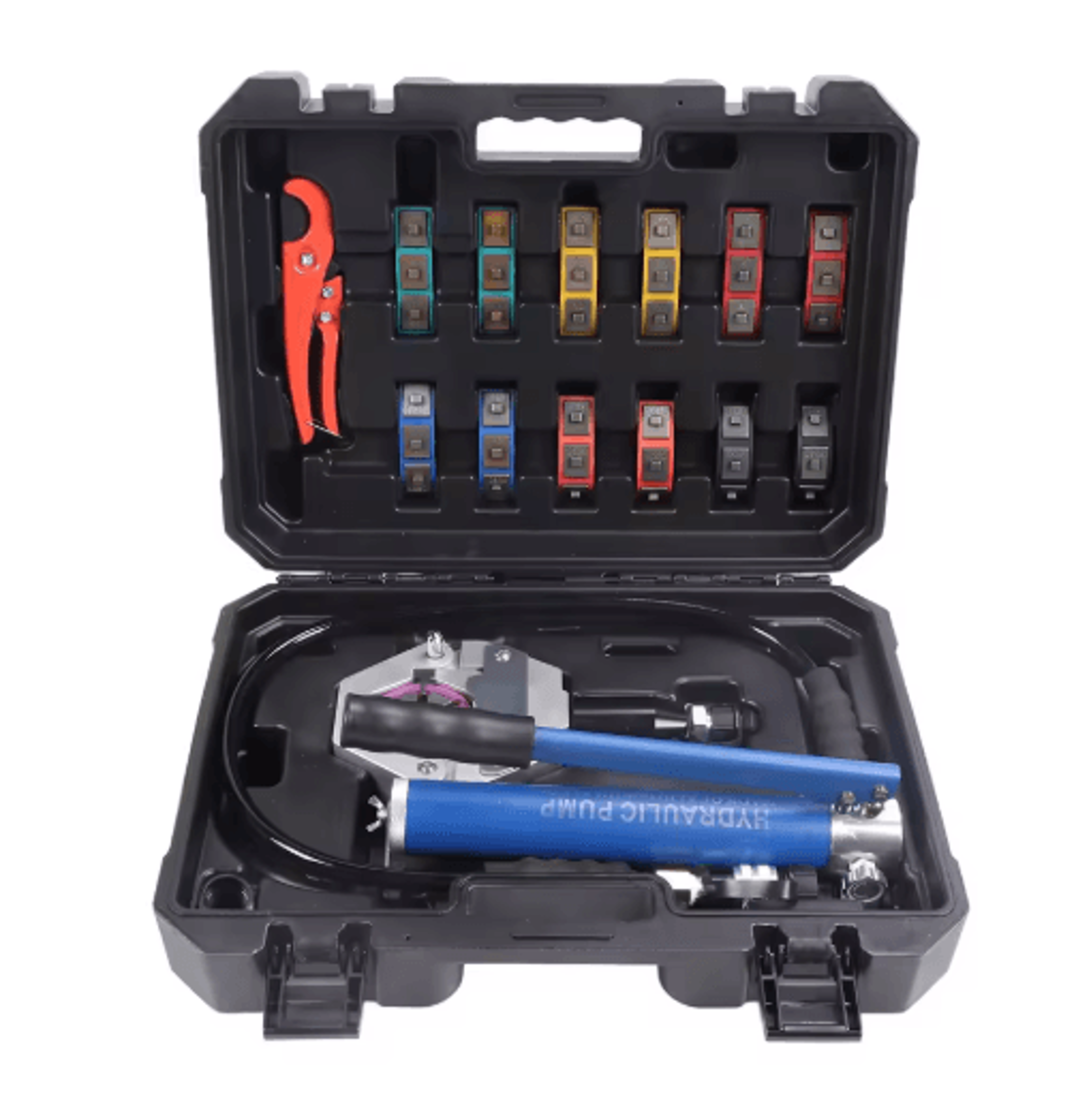 Manual Hydraulic Hose Crimper  AC Hose Crimping Tool With Pump 4