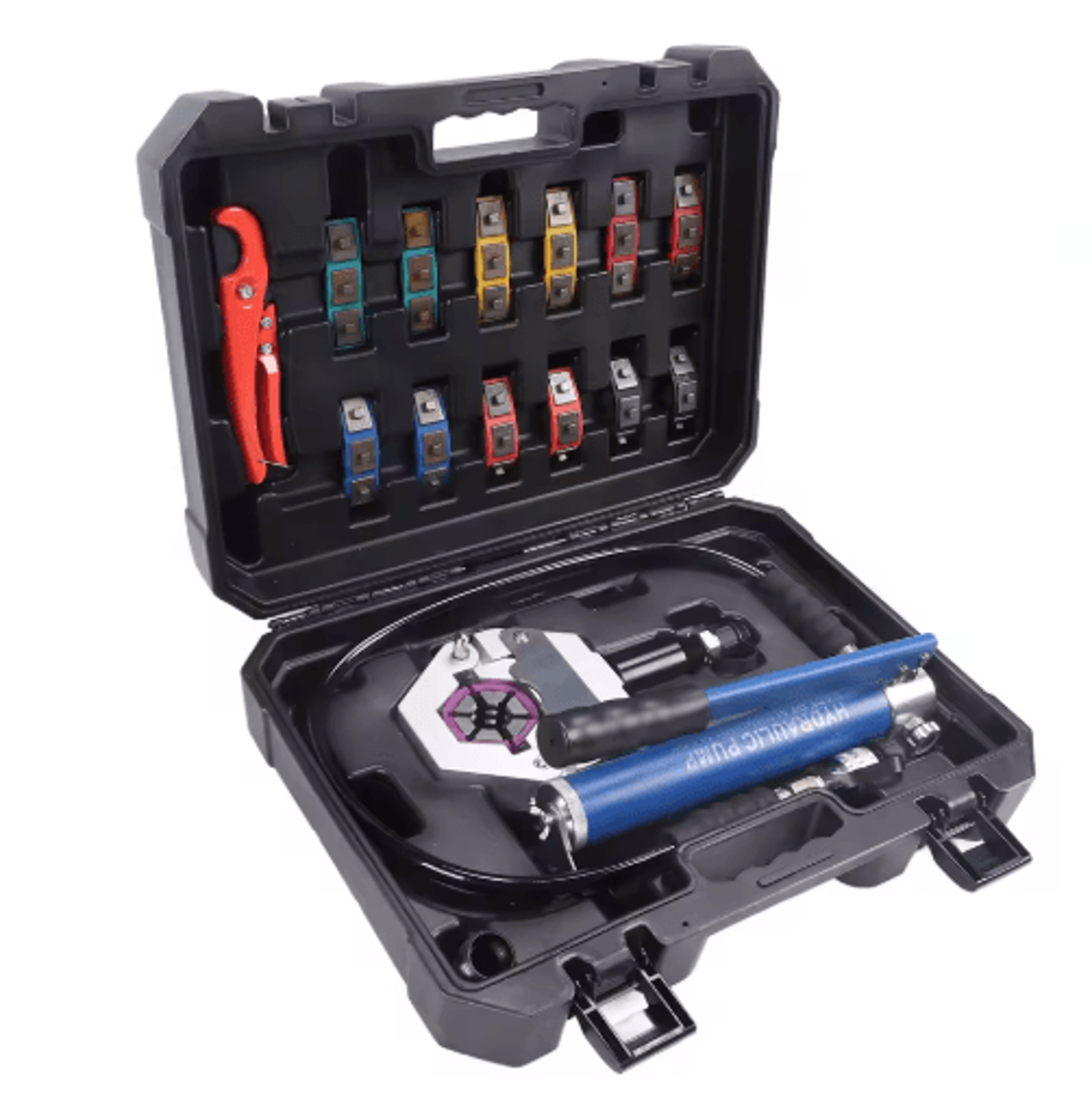 Manual Hydraulic Hose Crimper  AC Hose Crimping Tool With Pump 0