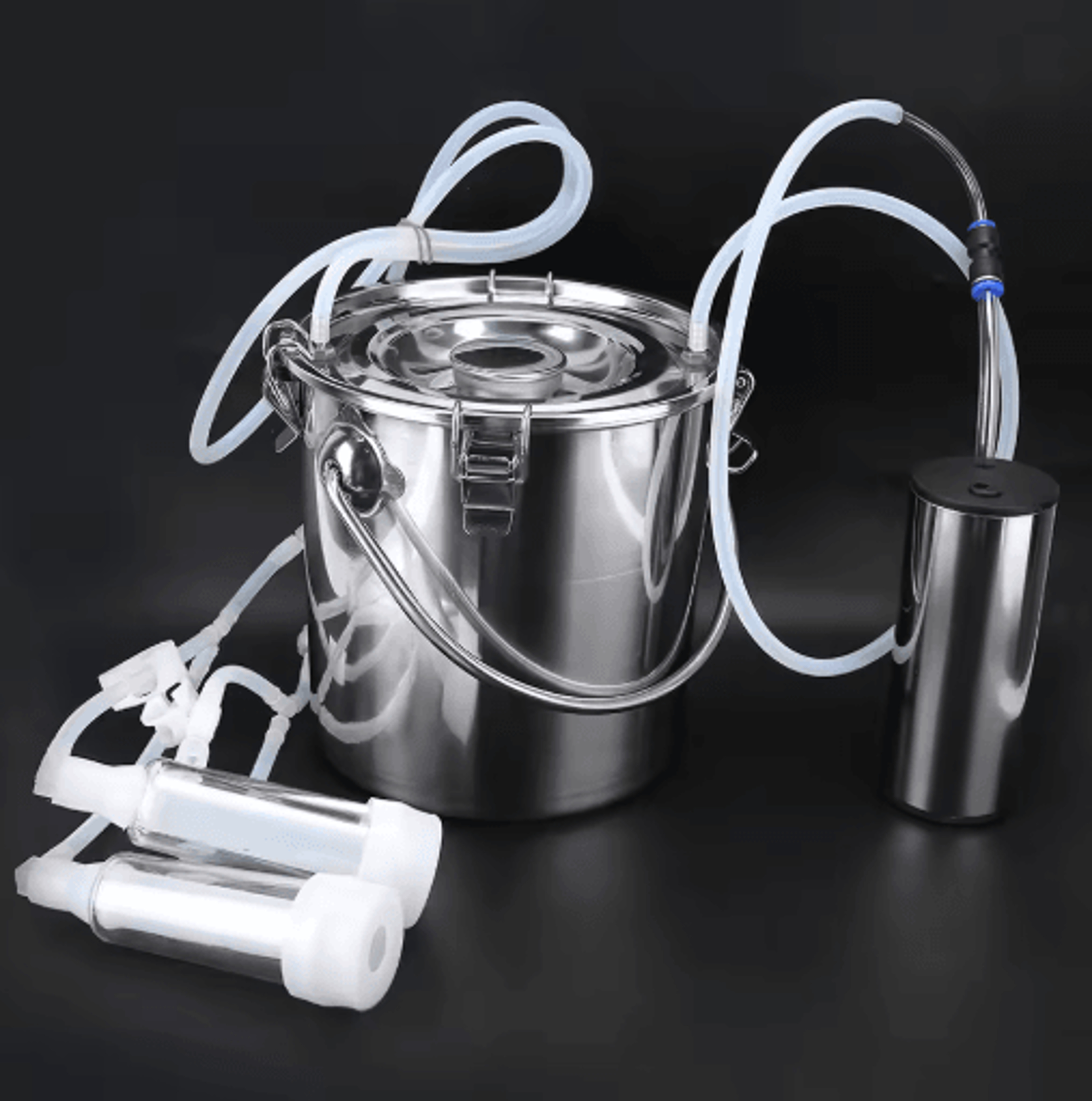 5L Electric Goat And Cow Milking Machine  Portable Livestock Milker 4