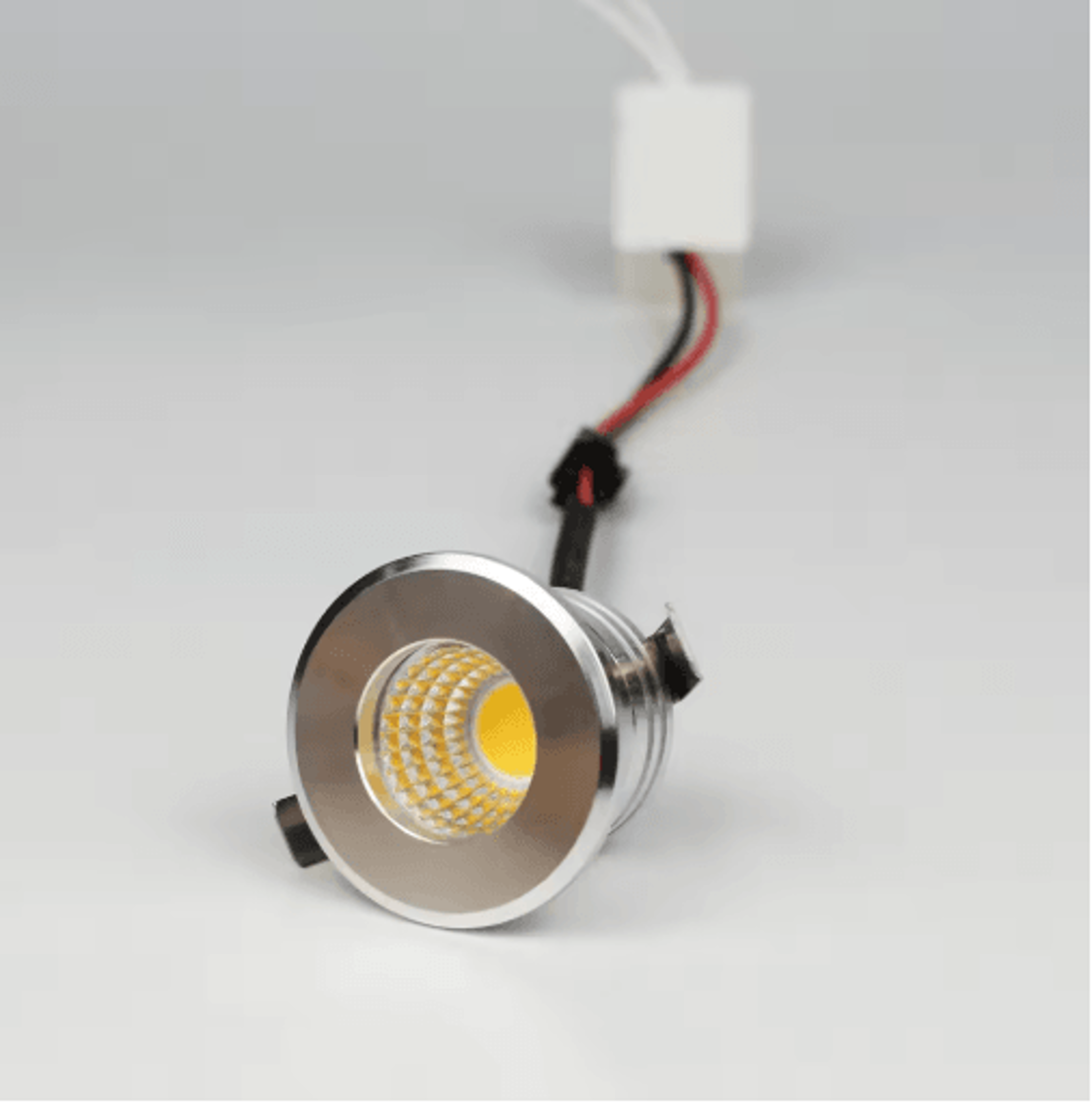 3W Mini COB LED Spotlight  Compact Recessed Light In Black Silver Or White 2