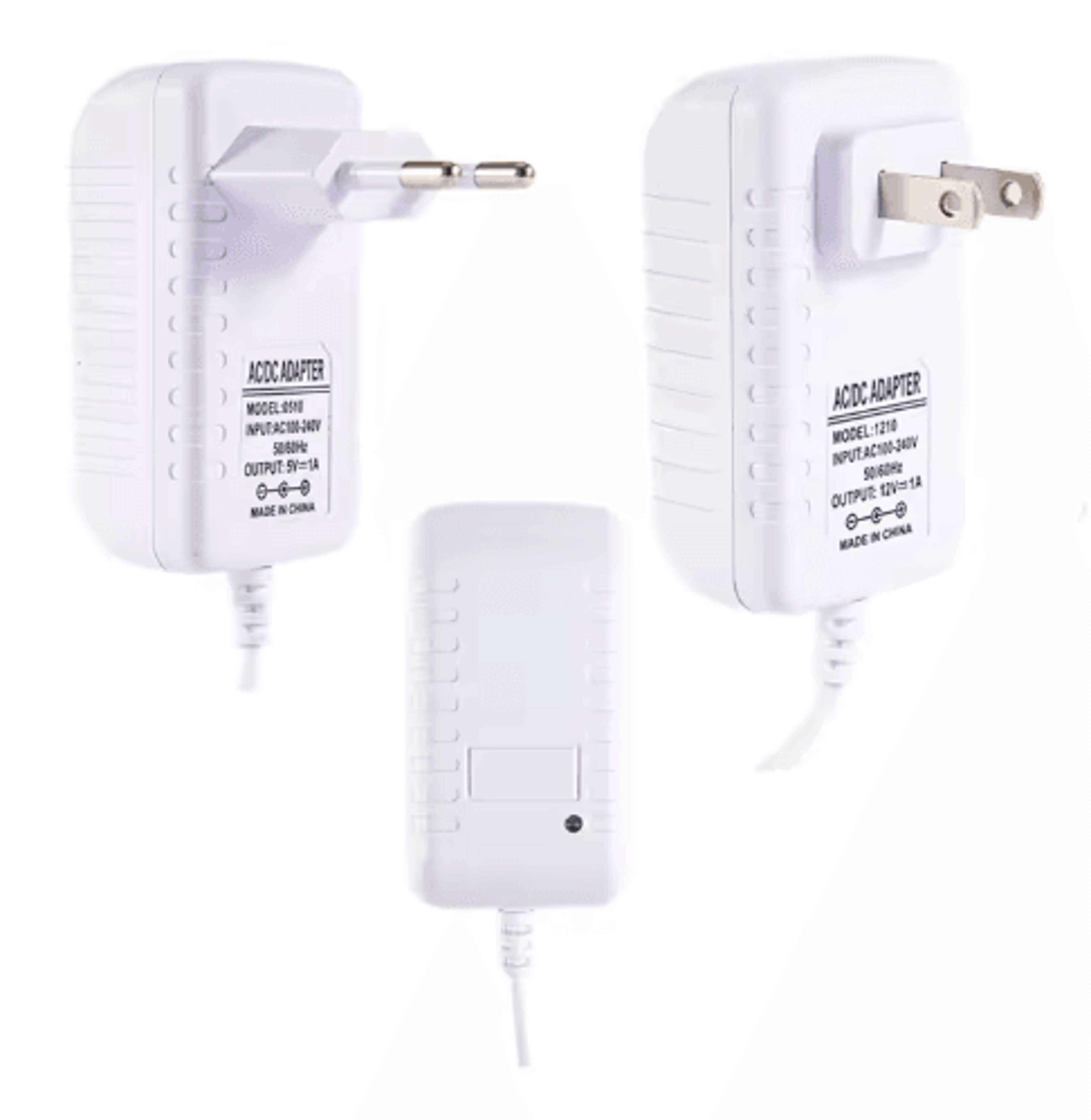 12V Power Supply Adapter  1A 2A 3A DC Transformer With White Housing 6