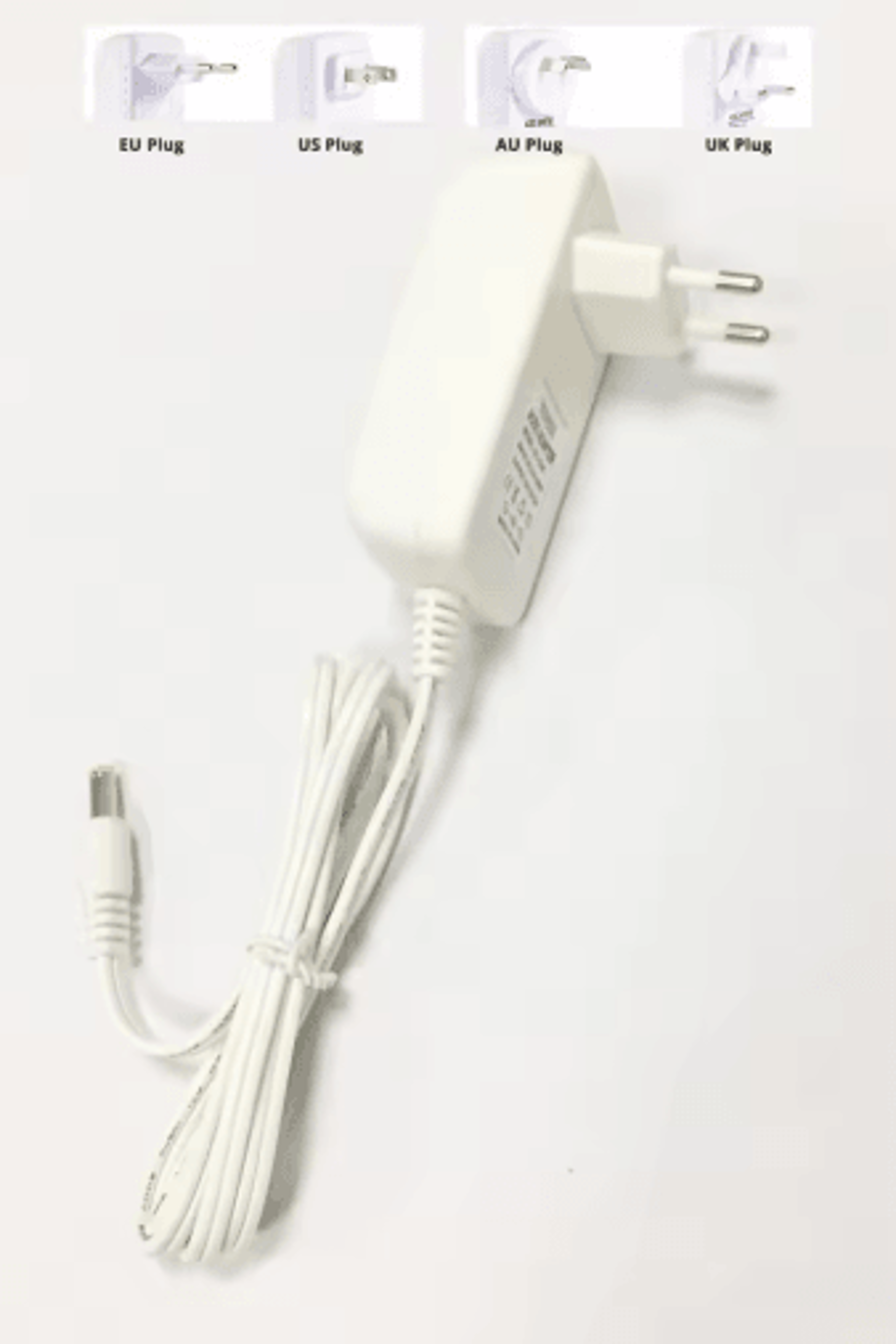 12V Power Supply Adapter  1A 2A 3A DC Transformer With White Housing 1