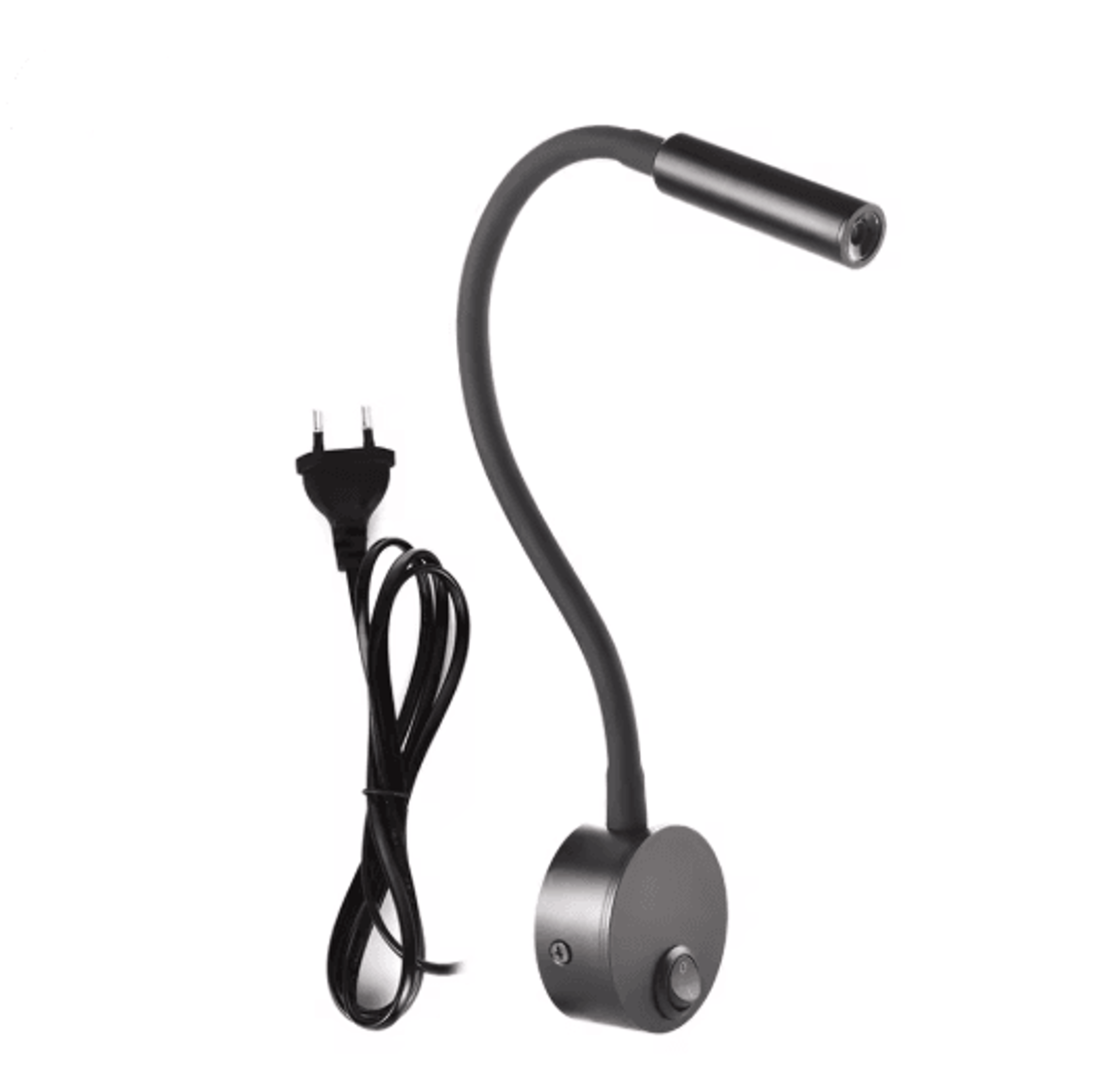 3W LED Wall Reading Lamp  Modern Bedside Light With EU Or US Plug 1
