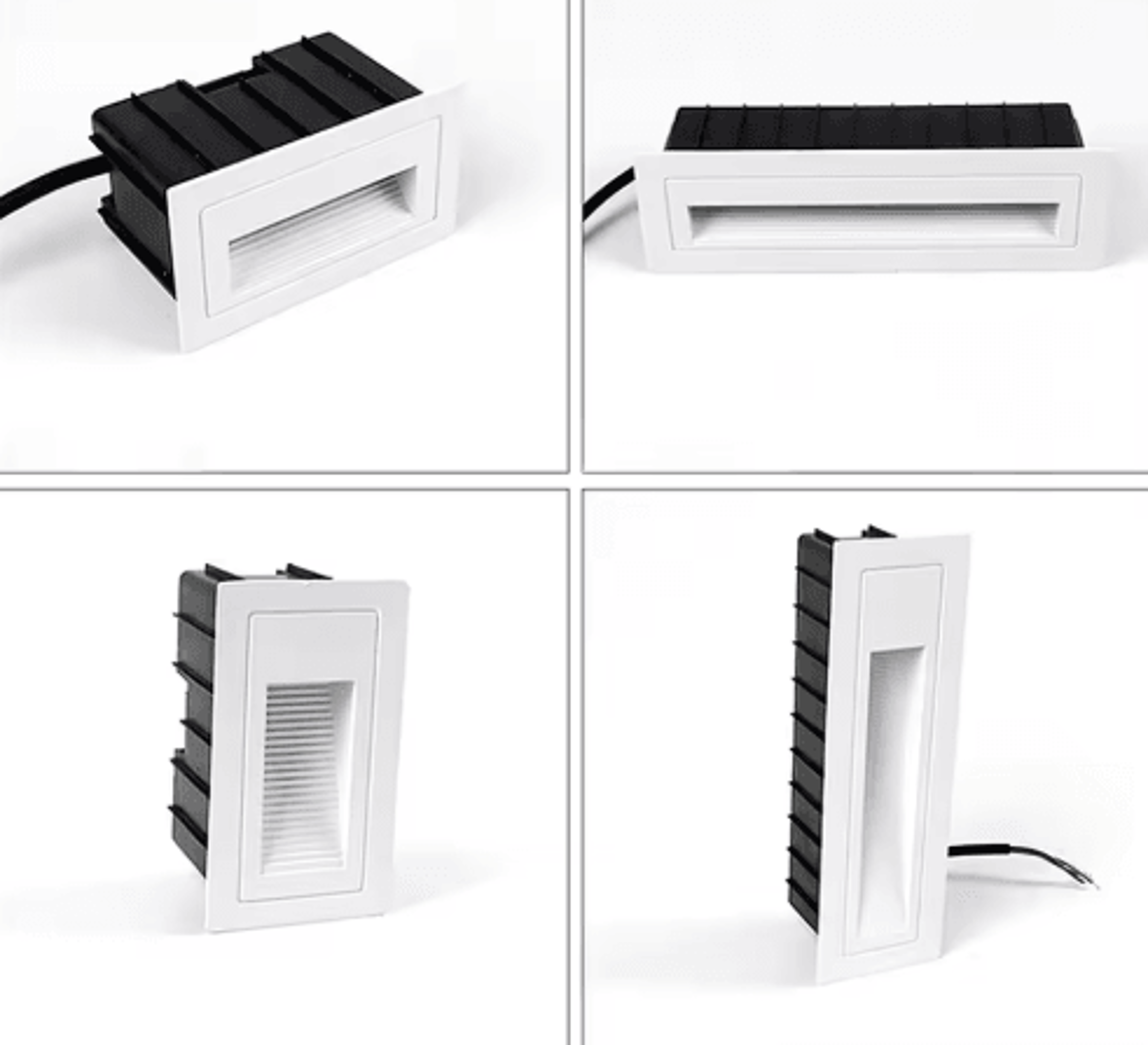 Waterproof LED Recessed Step Light  Outdoor Stair Wall Lamp For Balcony And Deck 12