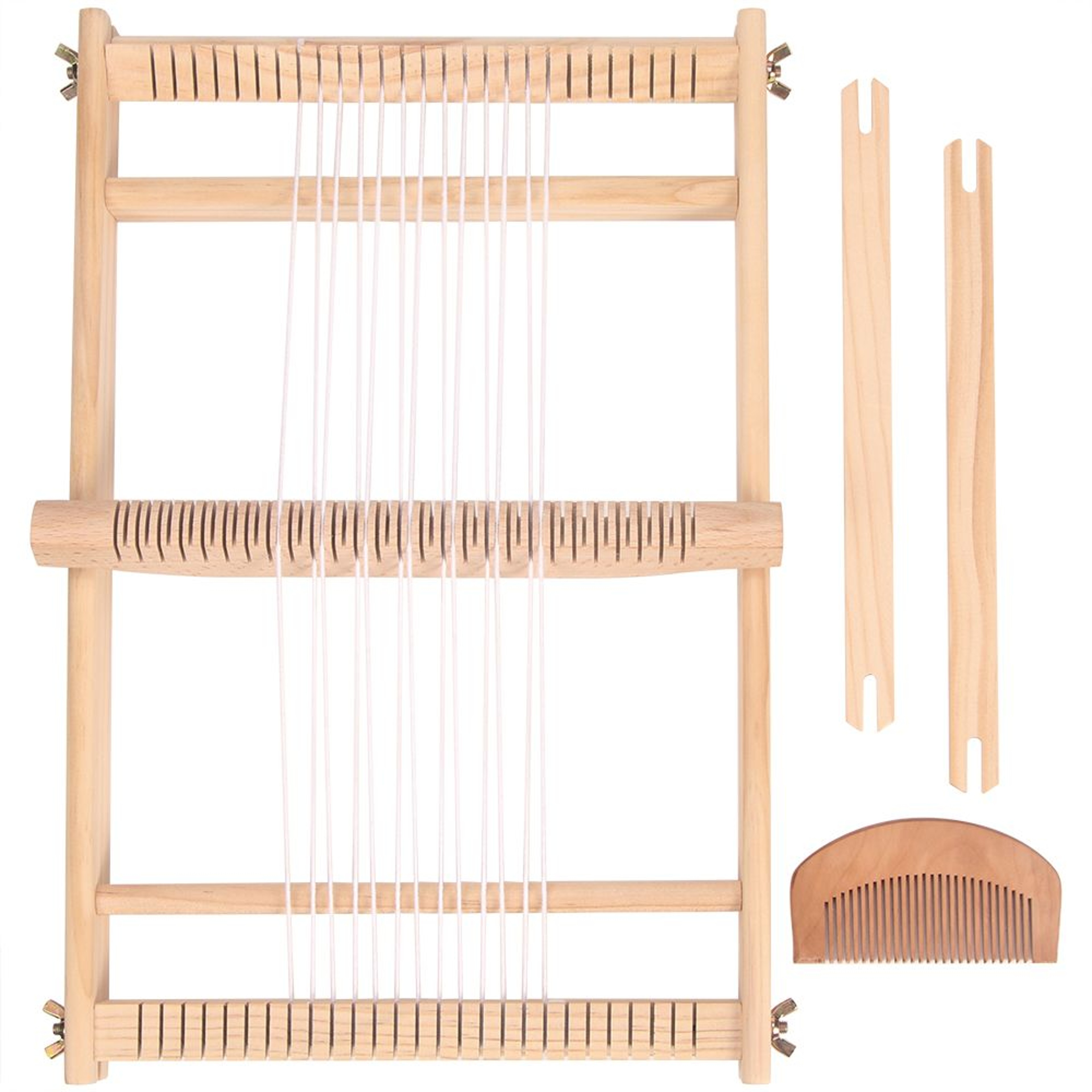 Wooden Weaving Loom Frame For Beginners And Kids 0