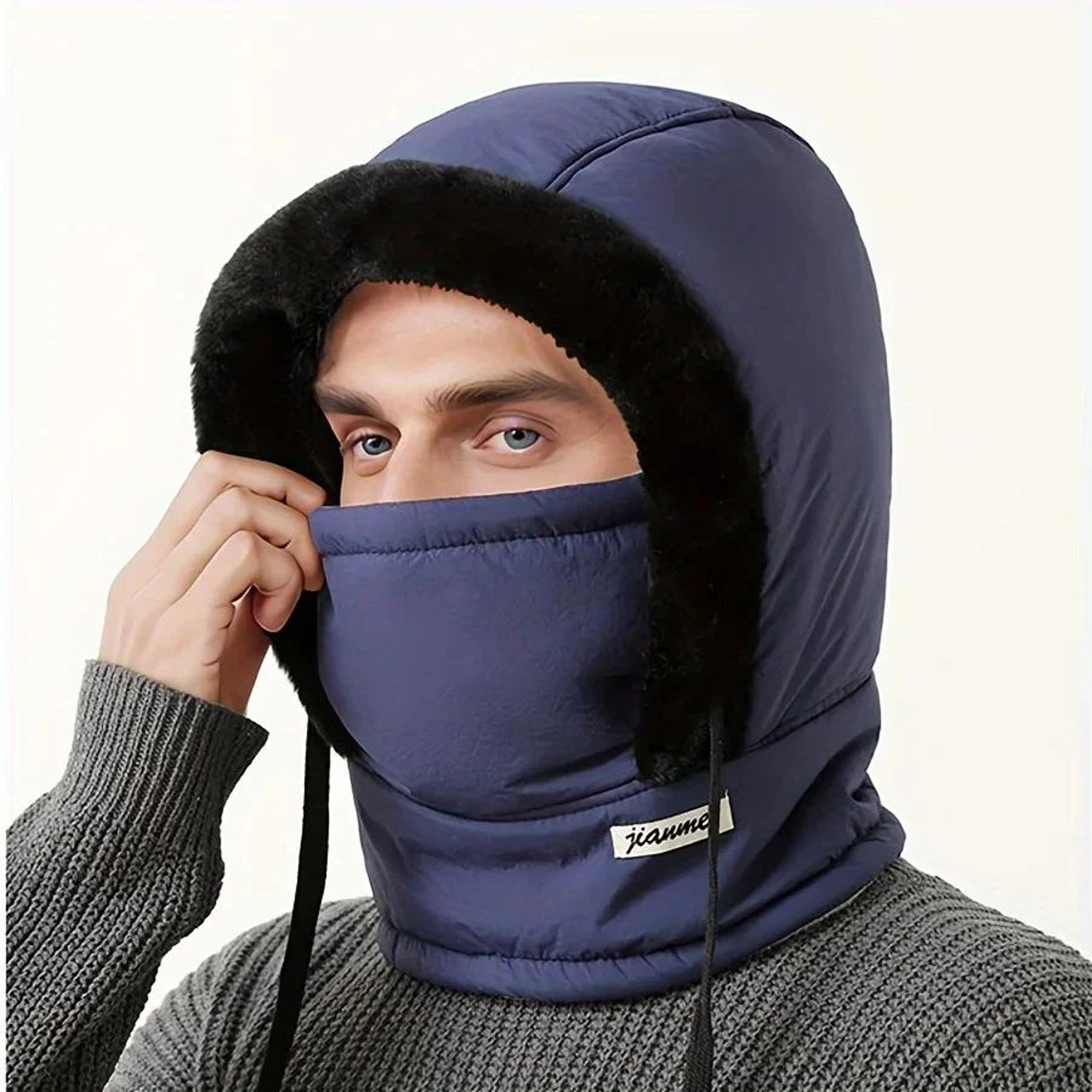 Winter Cycling Hat With Ear Protection Thermal Warm Cap For Men And Women 5