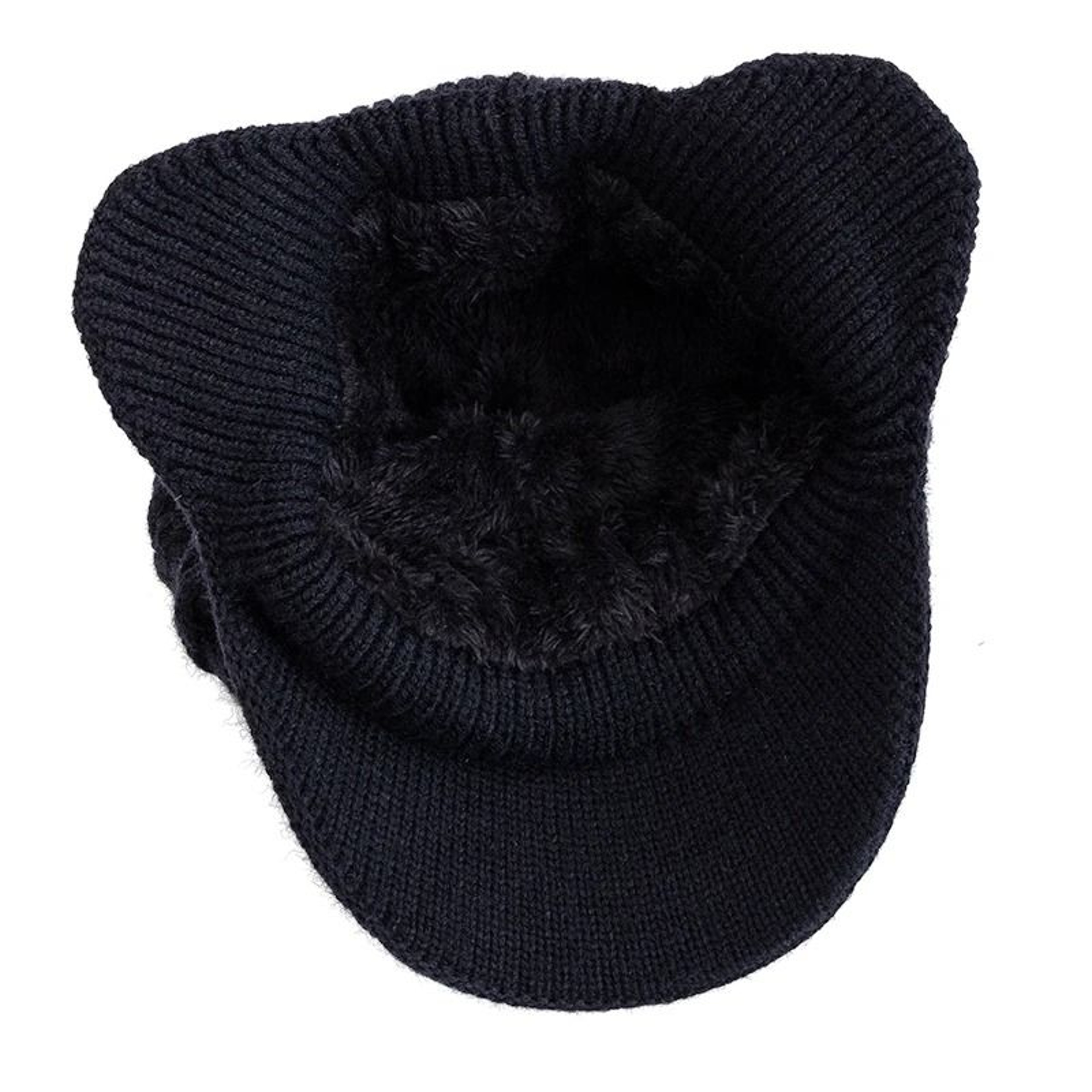 Unisex Winter Earflap Hat Fur Lined Warm Beanie For Outdoor Cold Weather 10