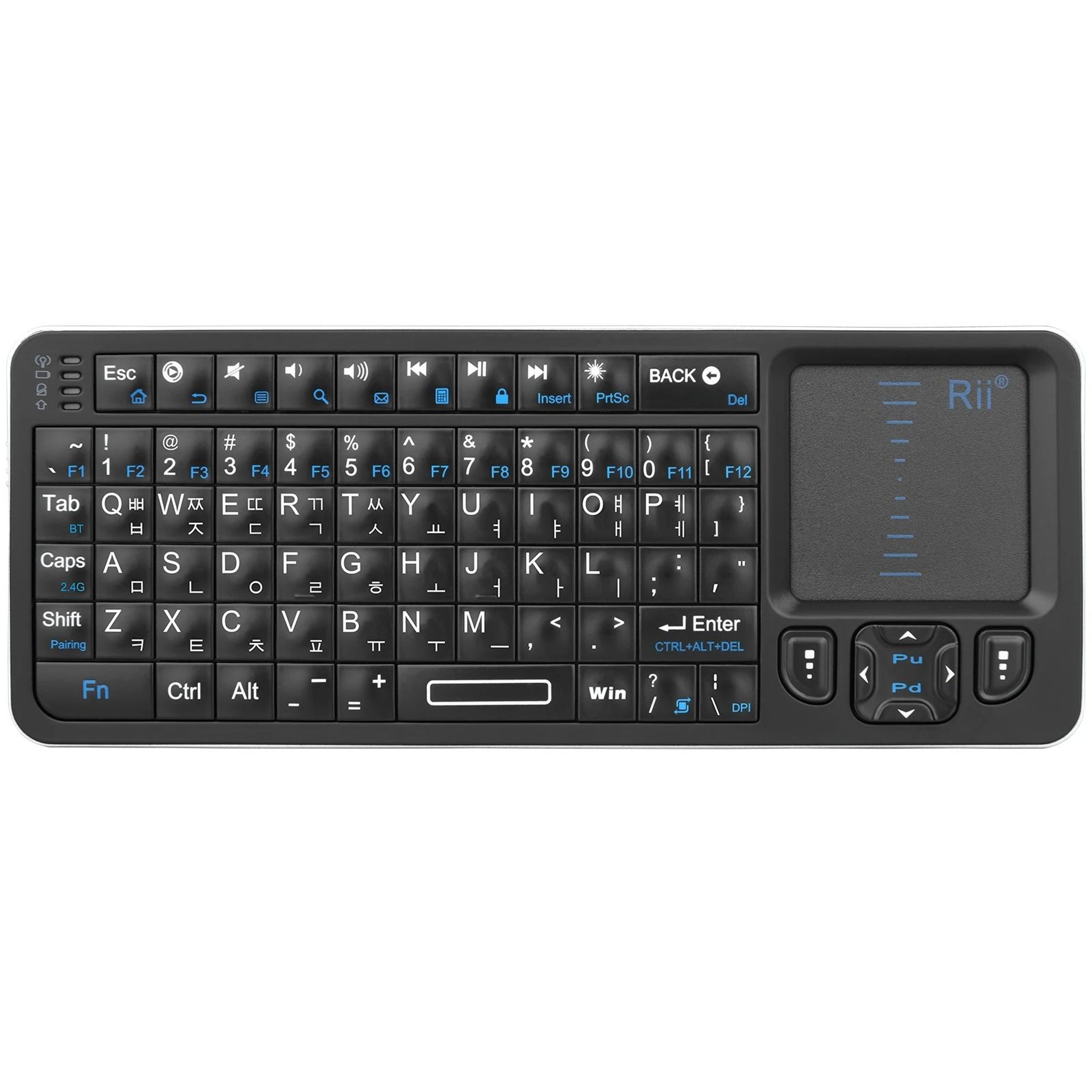 Rii K06 Mini Bluetooth Backlit Wireless Keyboard With Touchpad 2