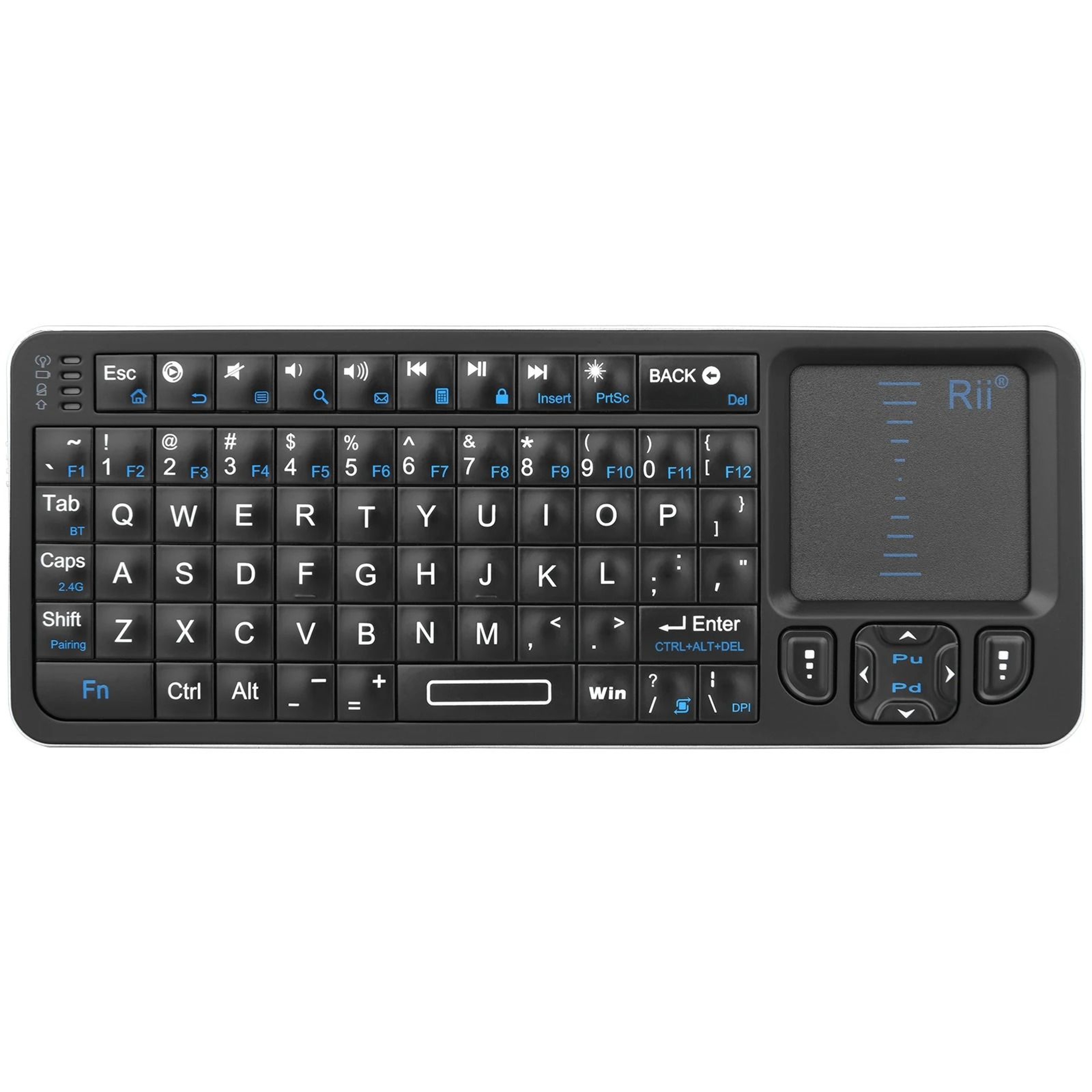 Rii K06 Mini Bluetooth Backlit Wireless Keyboard With Touchpad 8