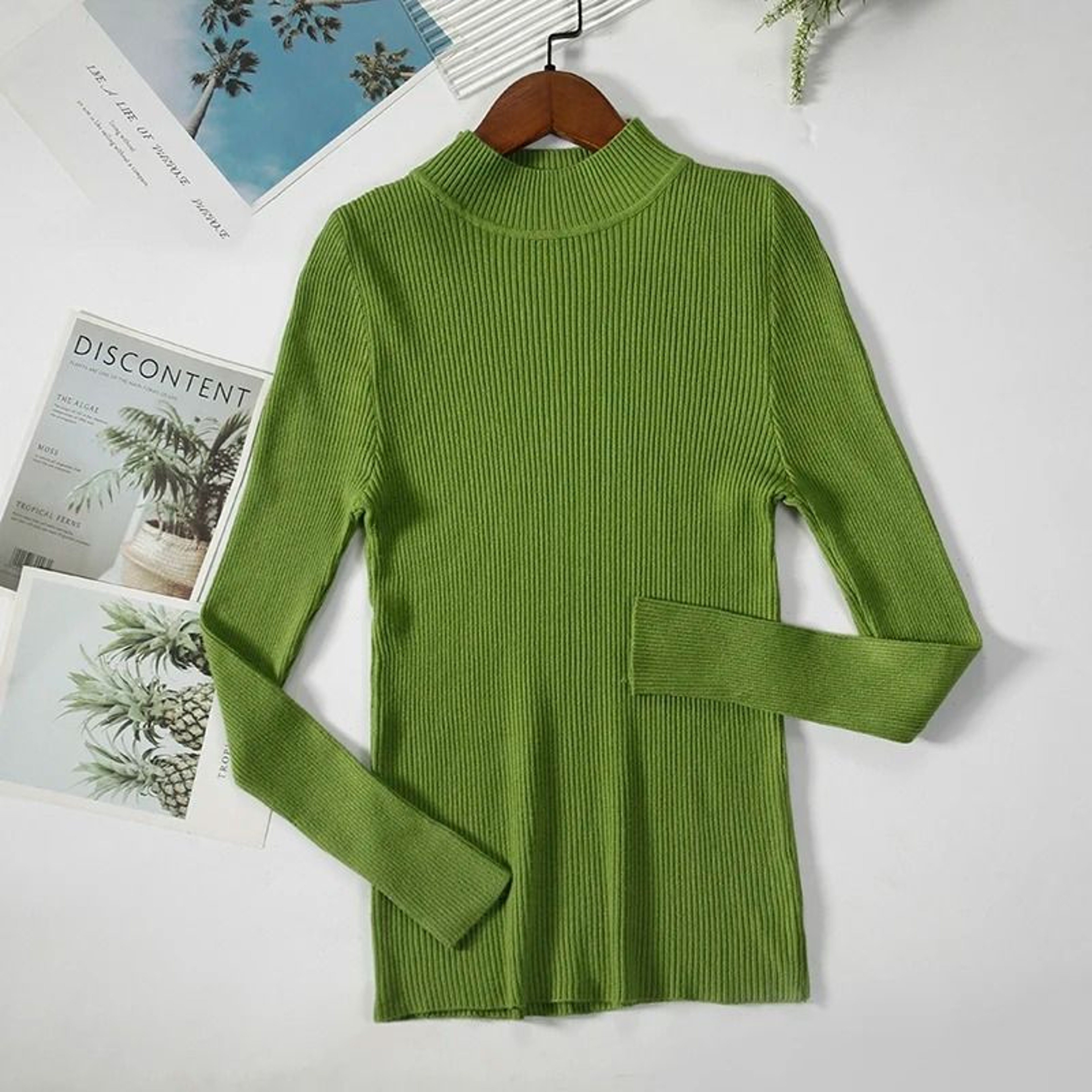 Soft CashmereBlend Turtleneck Sweater For Women  Classic Winter Pullover 20