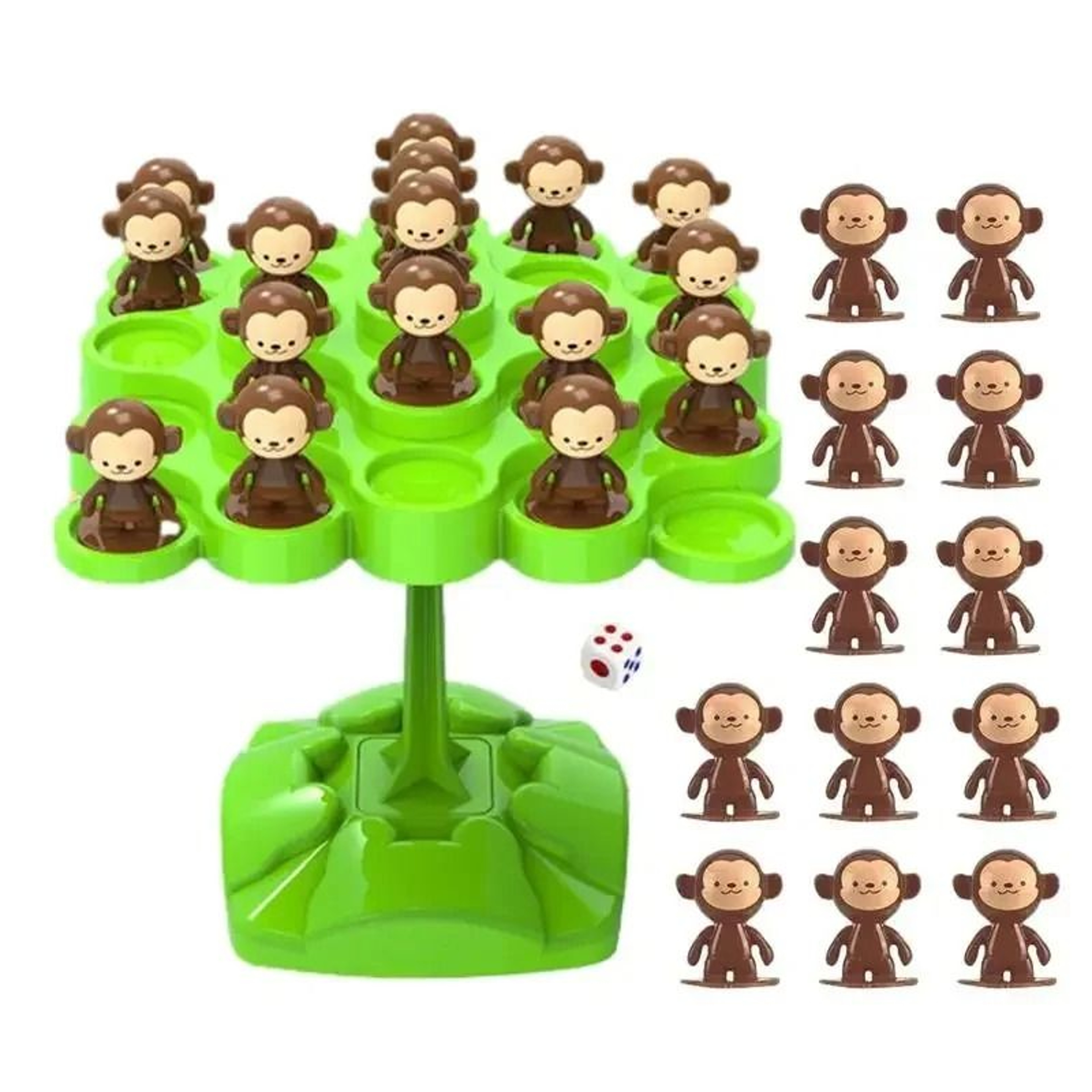 Kids Montessori Monkey Balance Math Learning Toy With Number Board 2