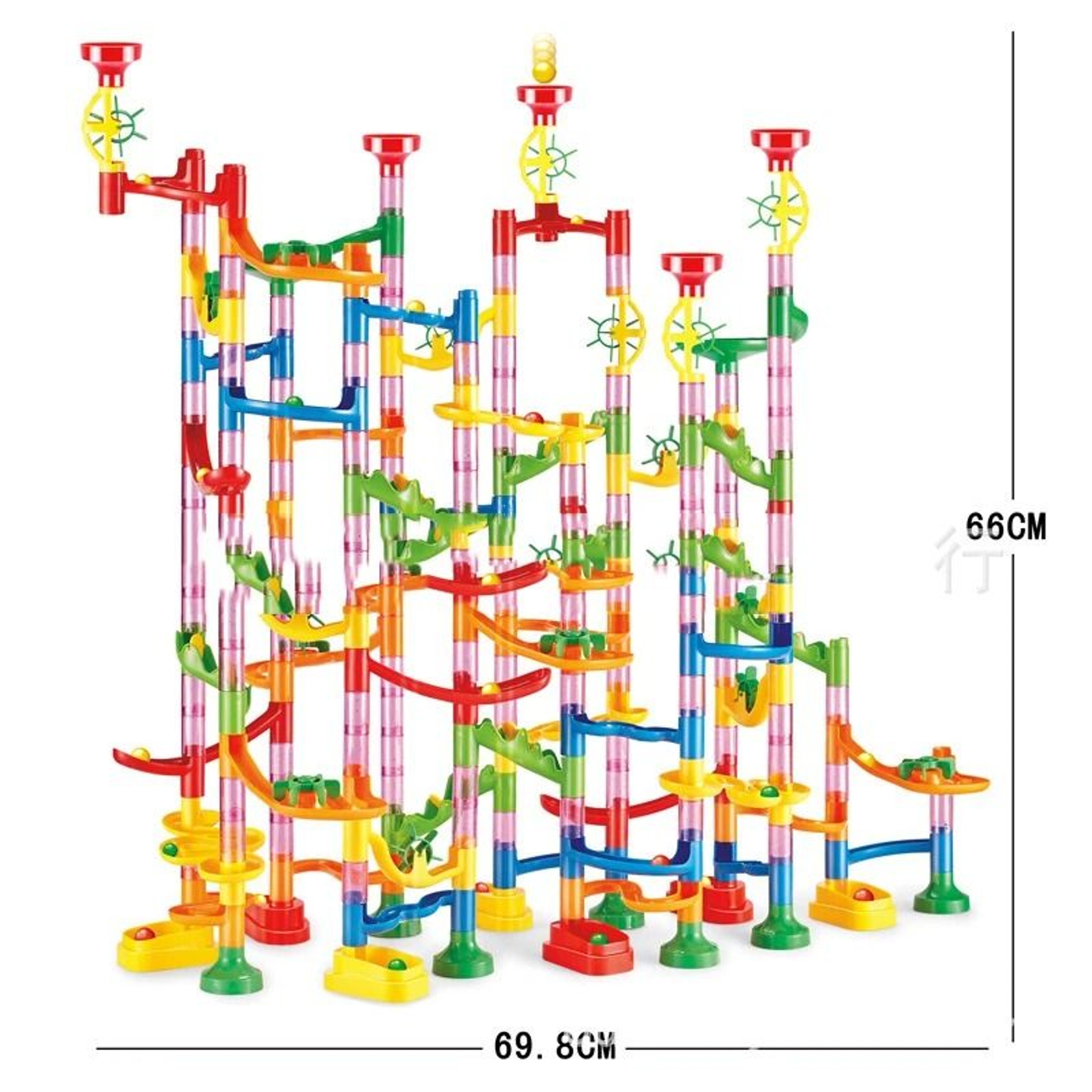 Kids Marble Run Building Blocks Race Track Set 28