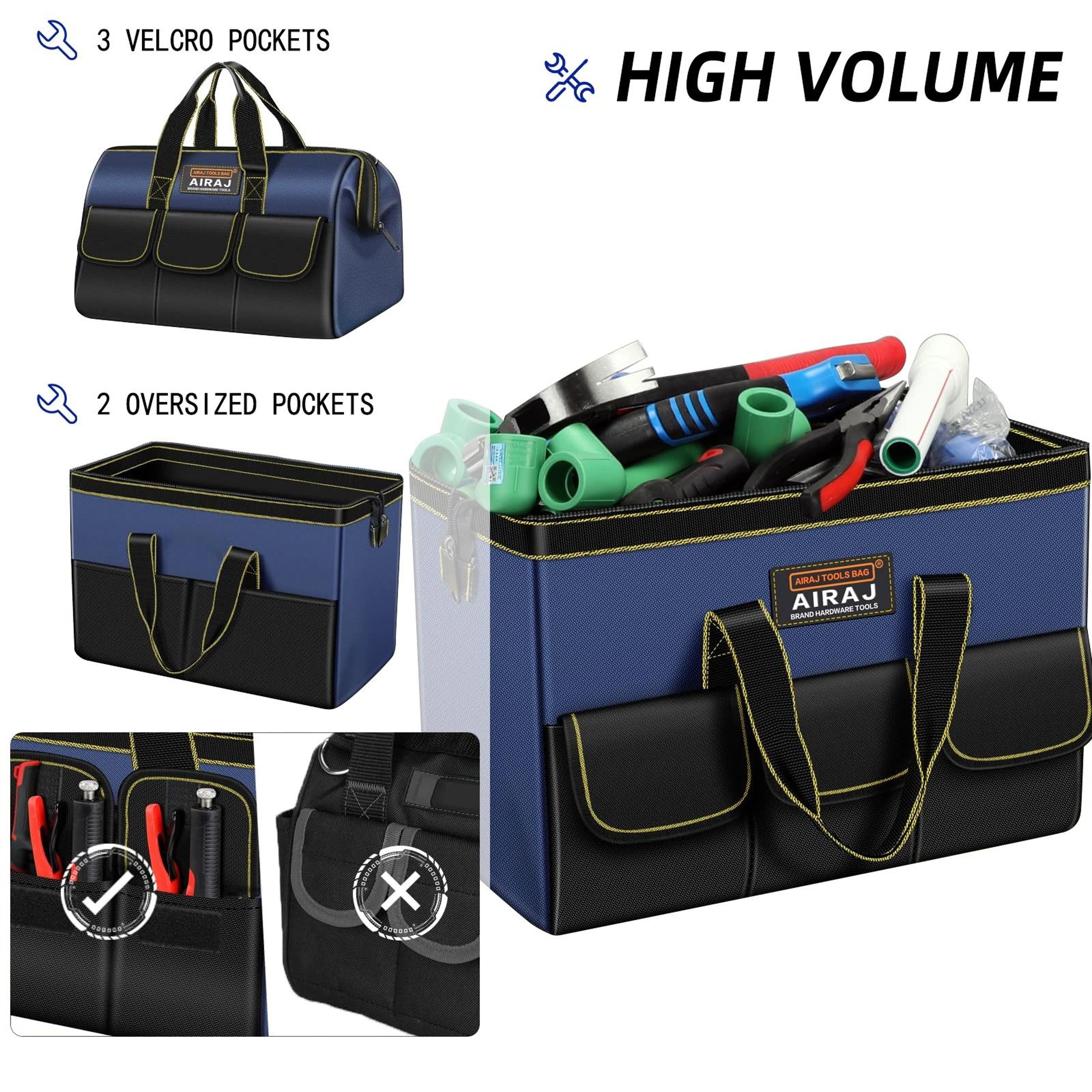 AIRAJ Heavy Duty Waterproof Tool Bag With Large Capacity 11