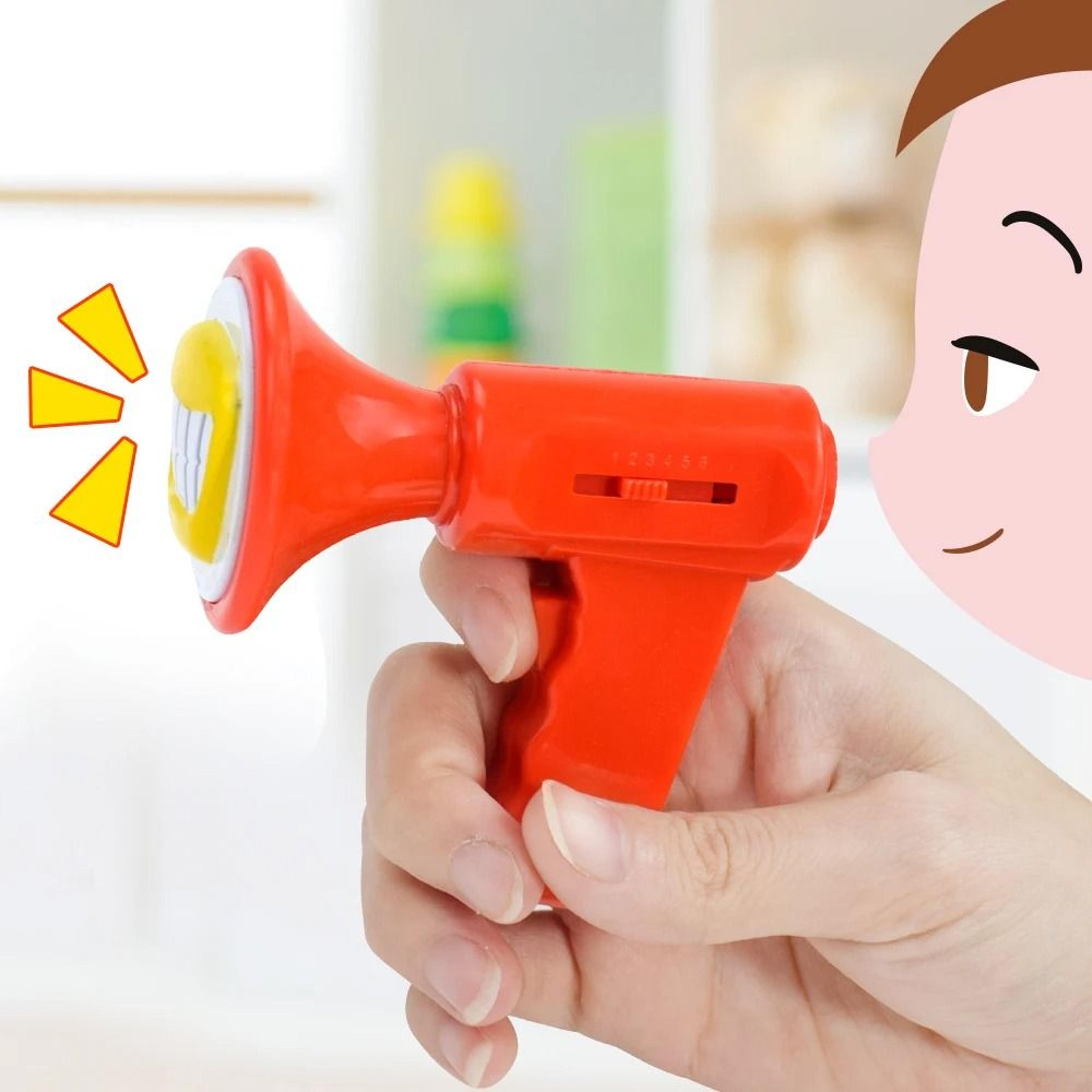 Kids Voice Changer Toy With 6 Sound Effects Handheld Role Play Speaker 5