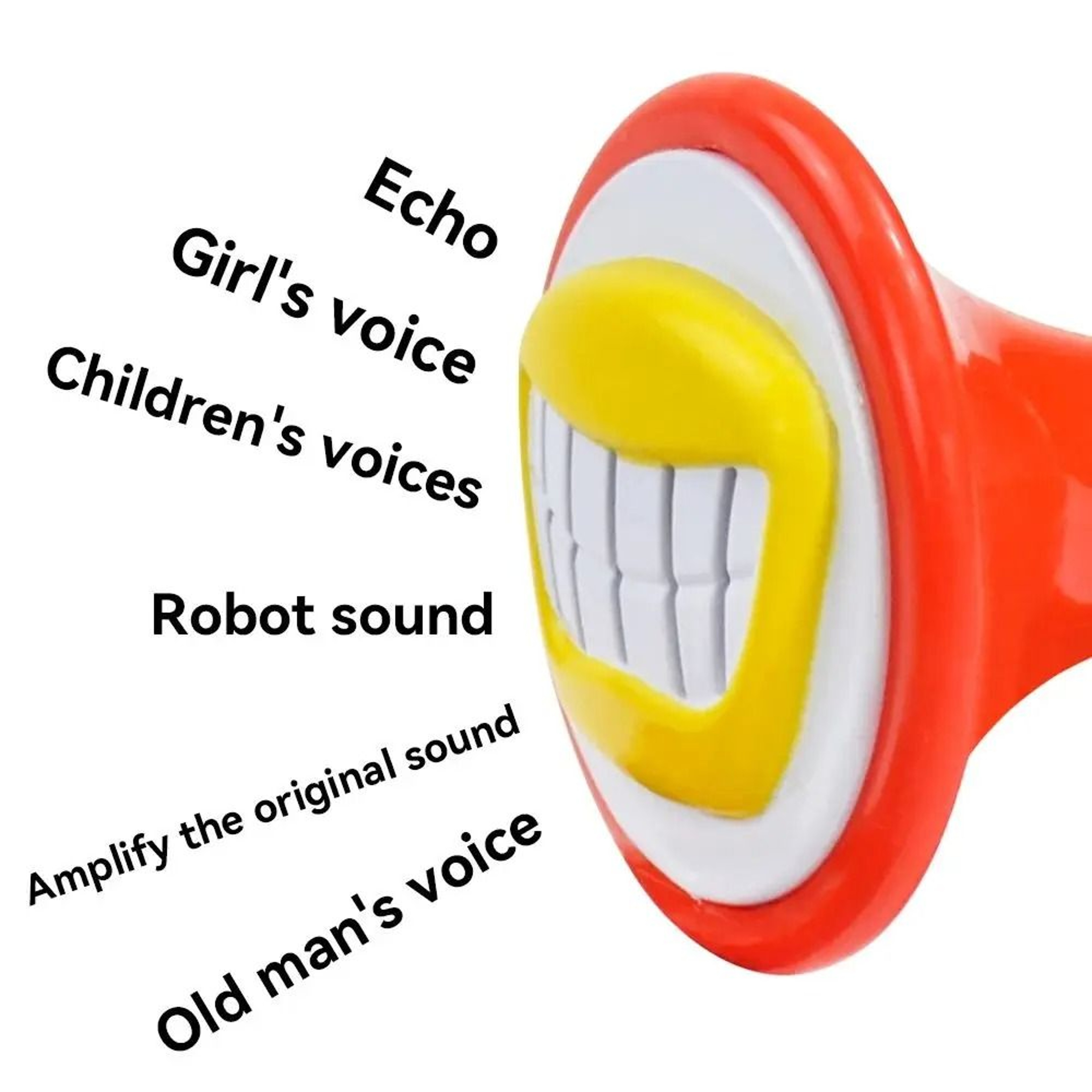 Kids Voice Changer Toy With 6 Sound Effects Handheld Role Play Speaker 6