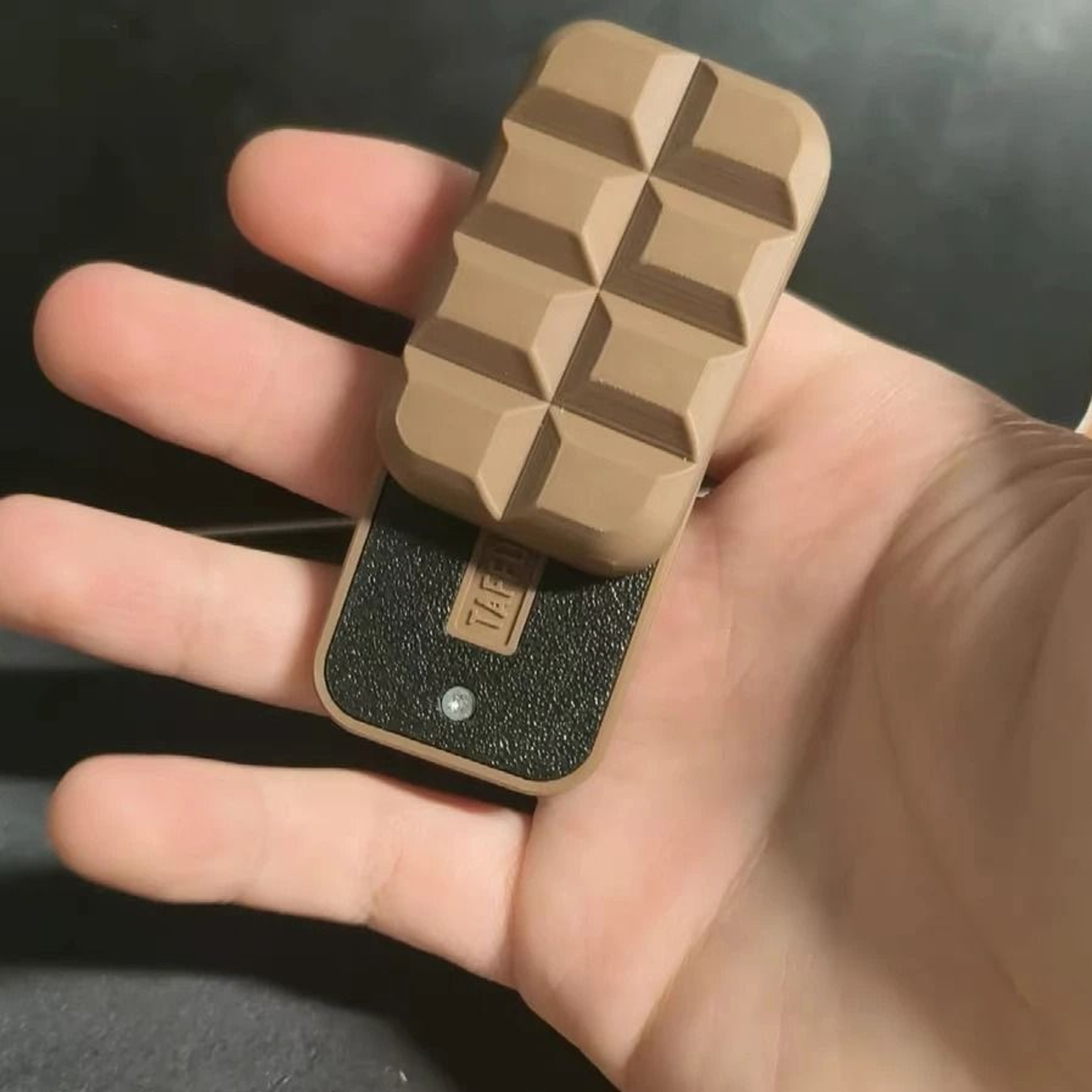 Magnetic Push Card Fidget Slider Chocolate Style Stress Relief EDC Toy 2
