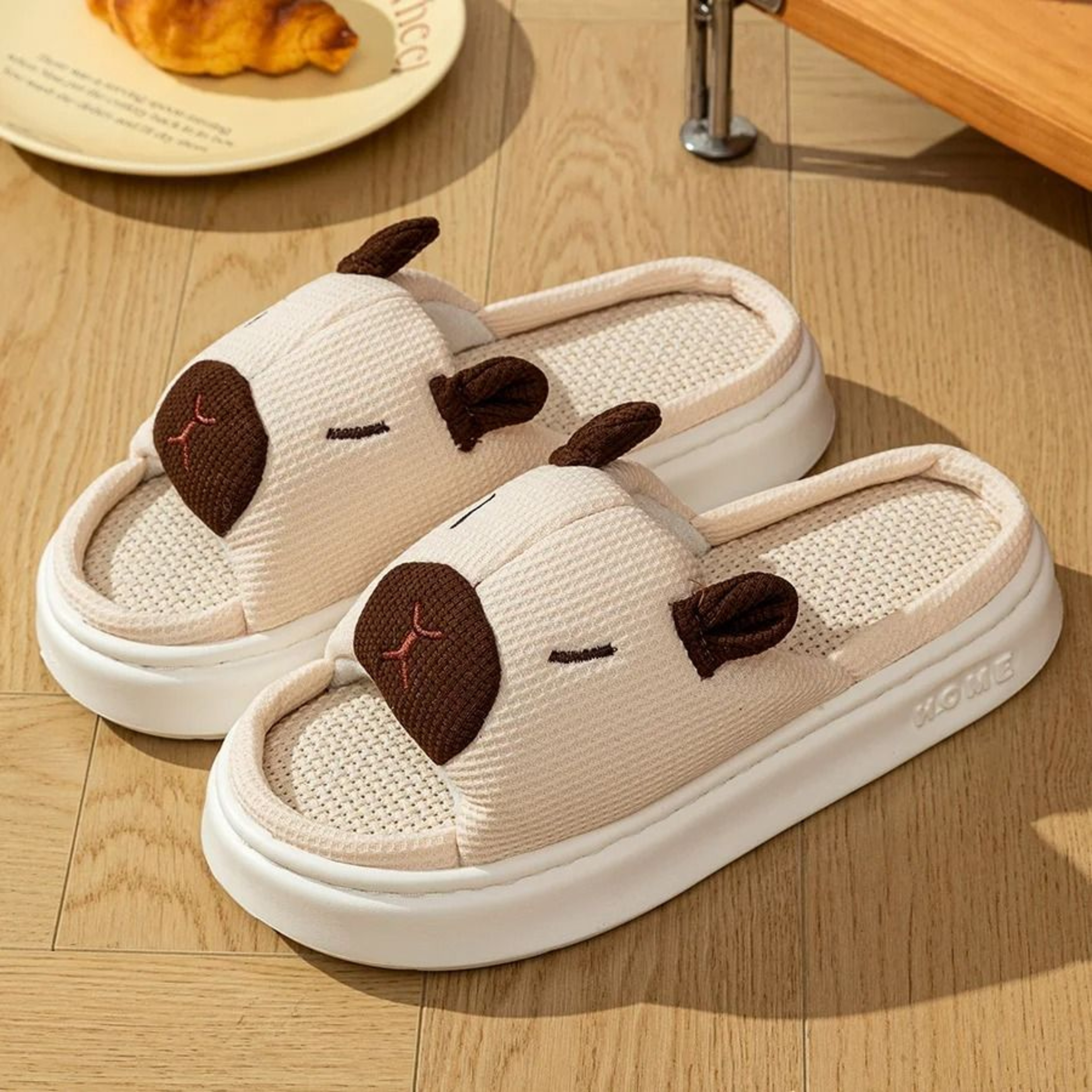 Cute Cartoon Summer Indoor Slippers For Women Soft Thick Sole Home Shoes 7