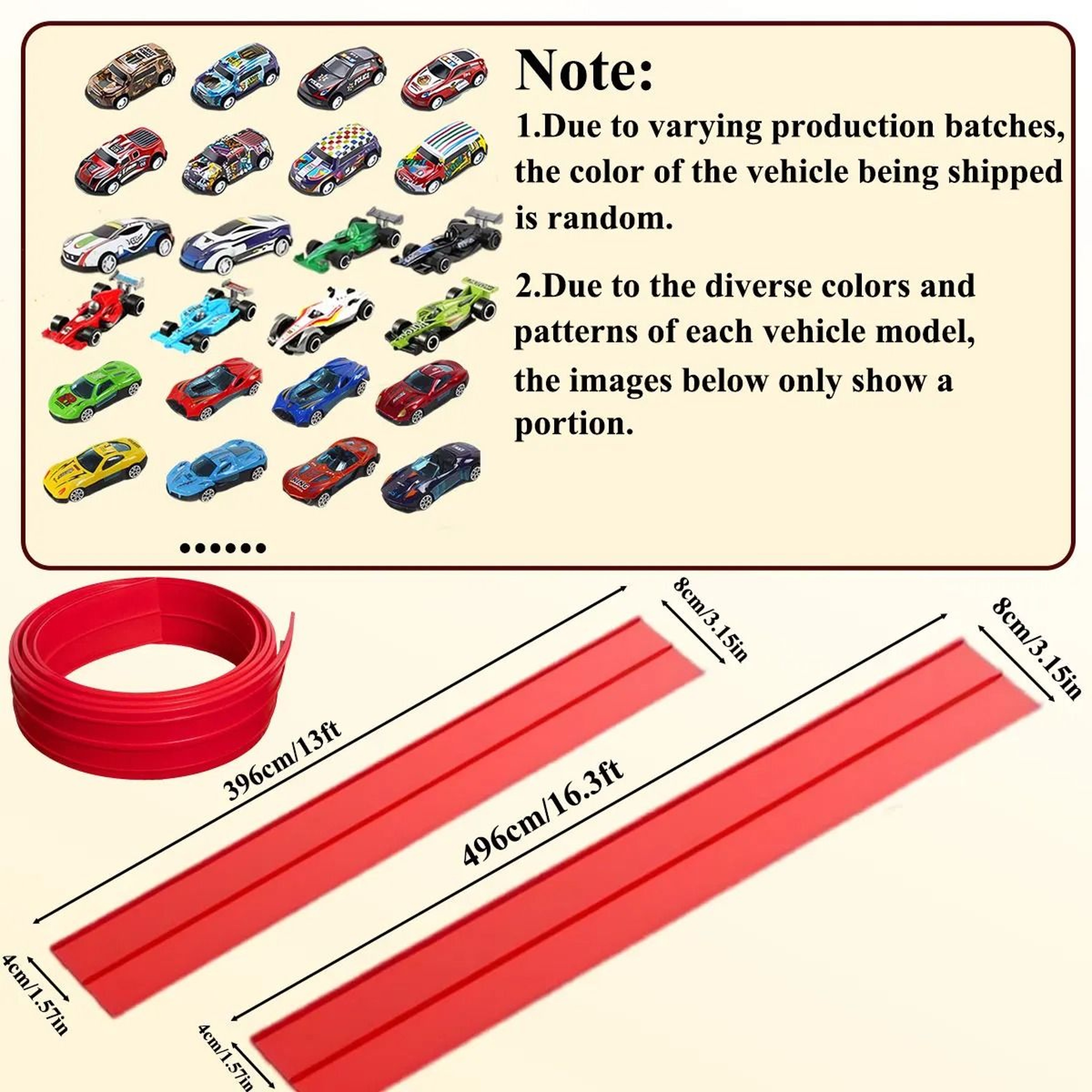 Flexible Racing Track Toy With Mini Car DIY Rail Playset For Kids 10