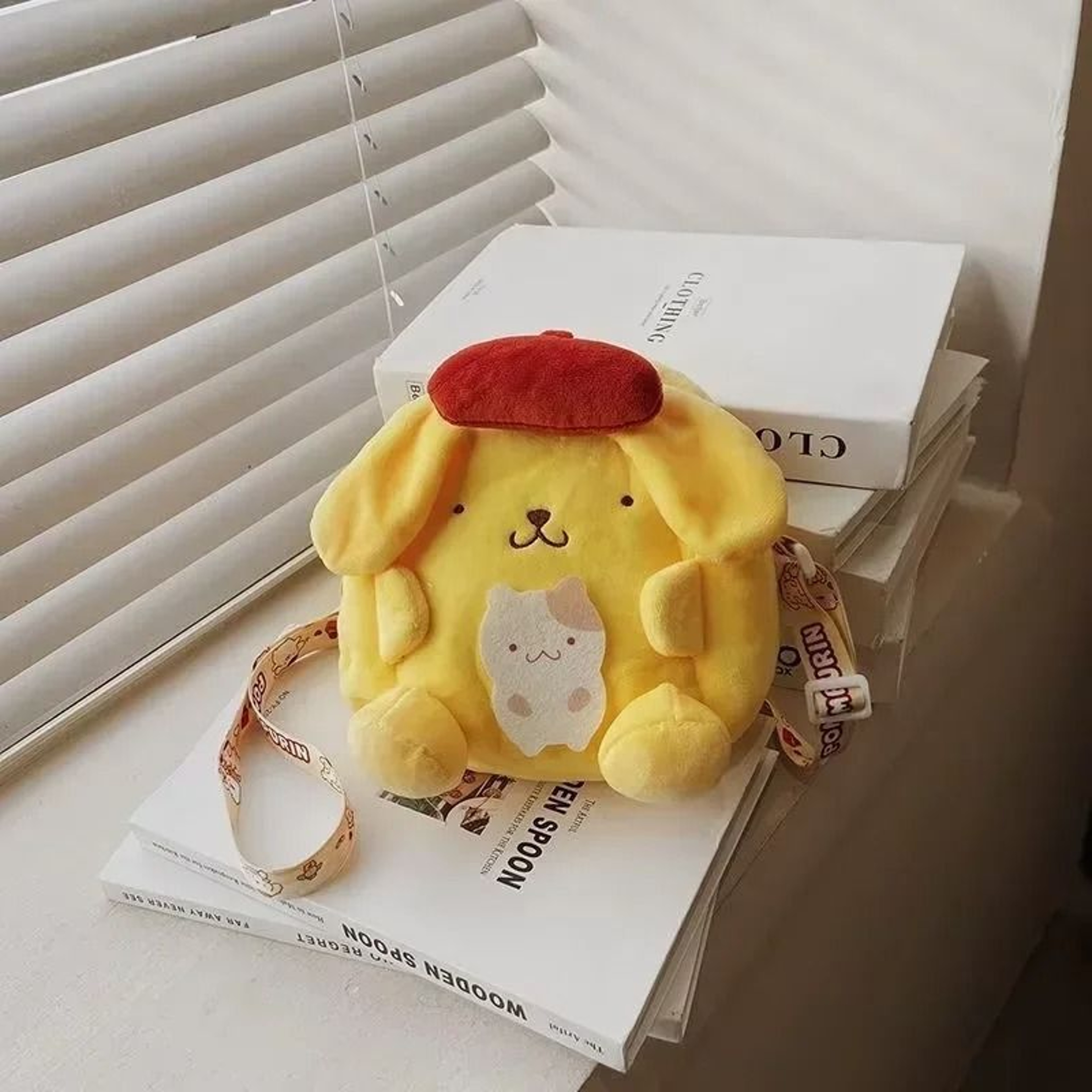 Cute Plush Cartoon Crossbody Bag And Cosmetic Storage Pouch For Women And Girls 1