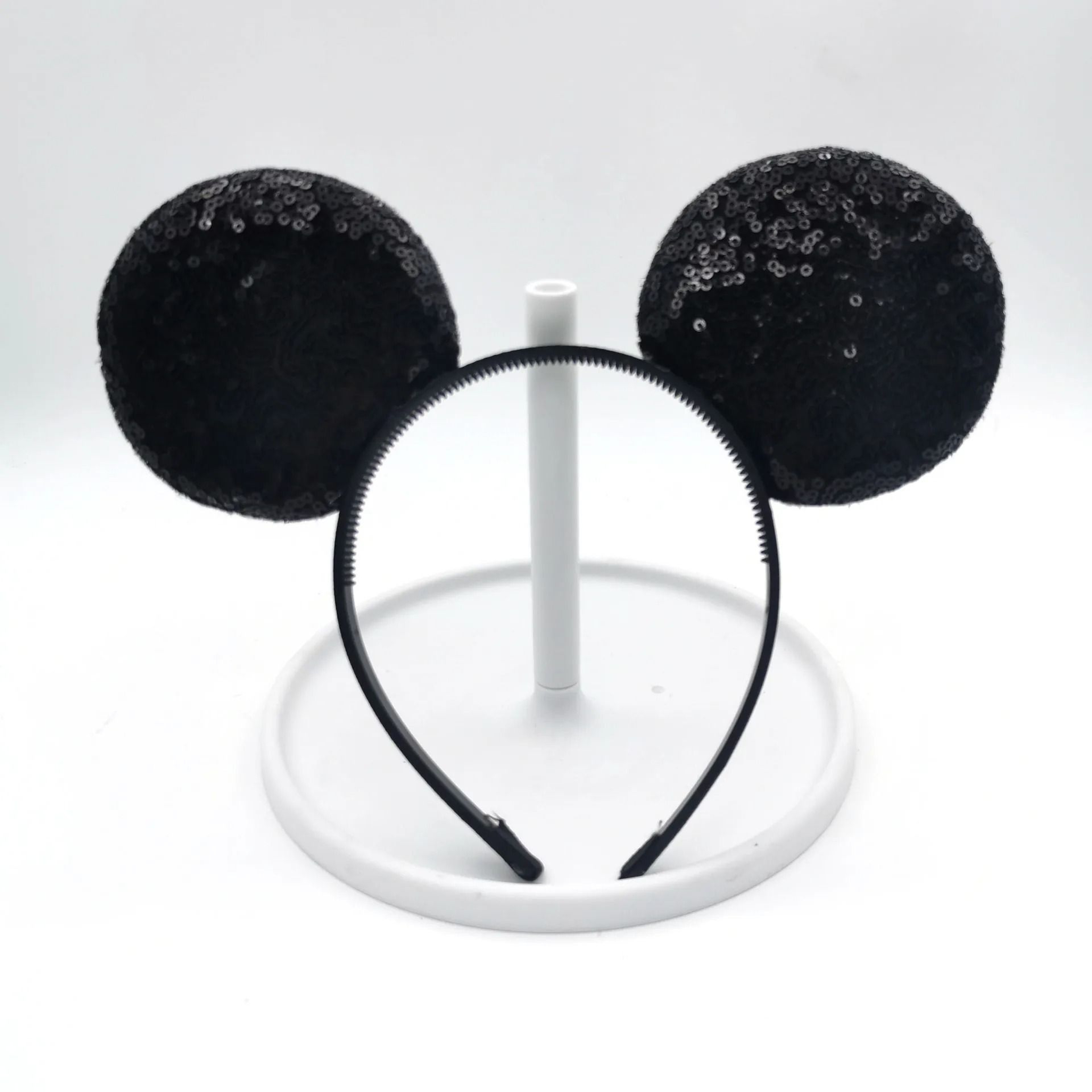 Mickey Mouse Style Sequin Ear Headband Party Hair Hoop For Girls 2