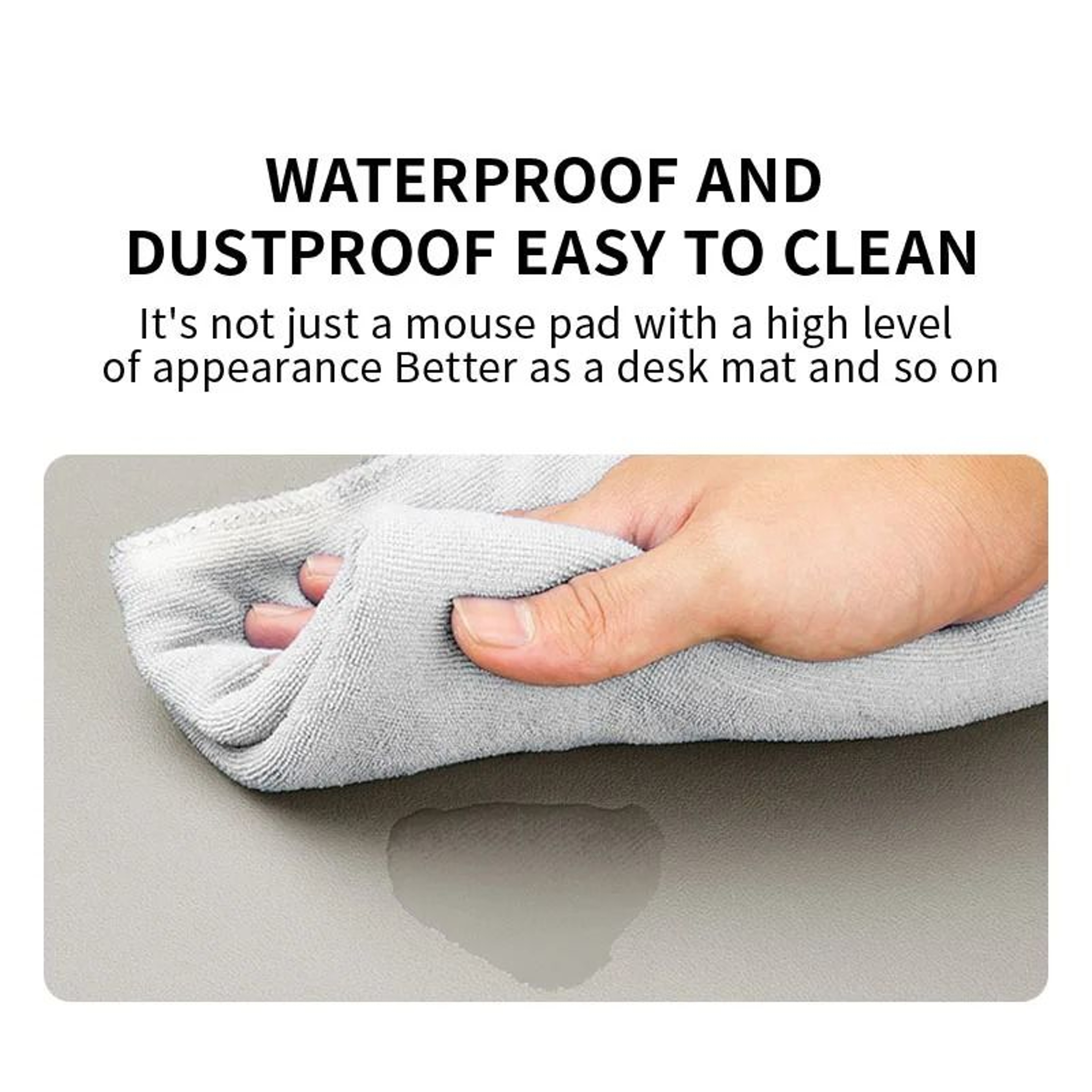 PU Leather Desk Protector Mat Large Waterproof Office Desk Pad Mouse And Keyboard Cover 7