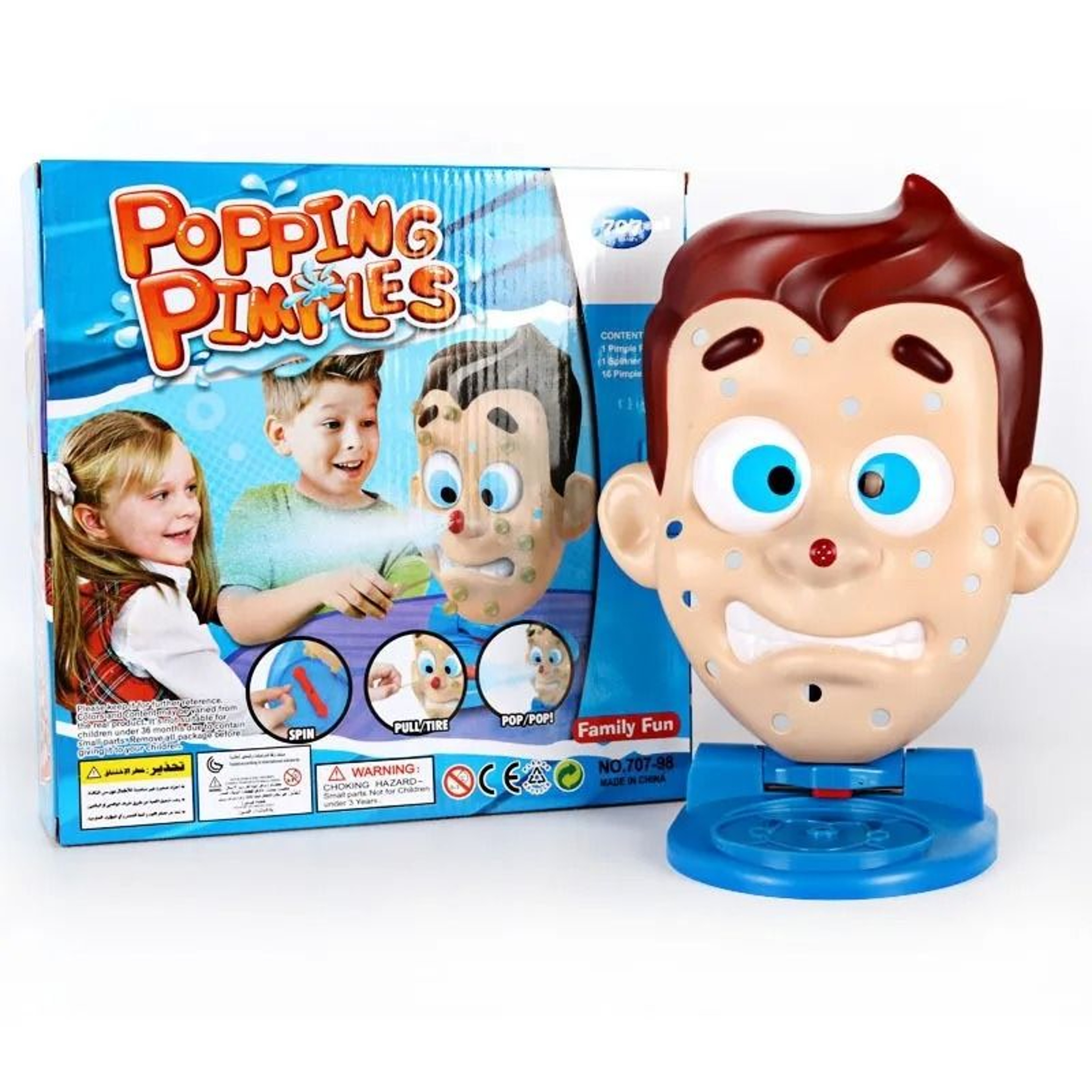 Interactive Water Spray Desktop Game Fidget Toy Party Prank Game For Kids 6