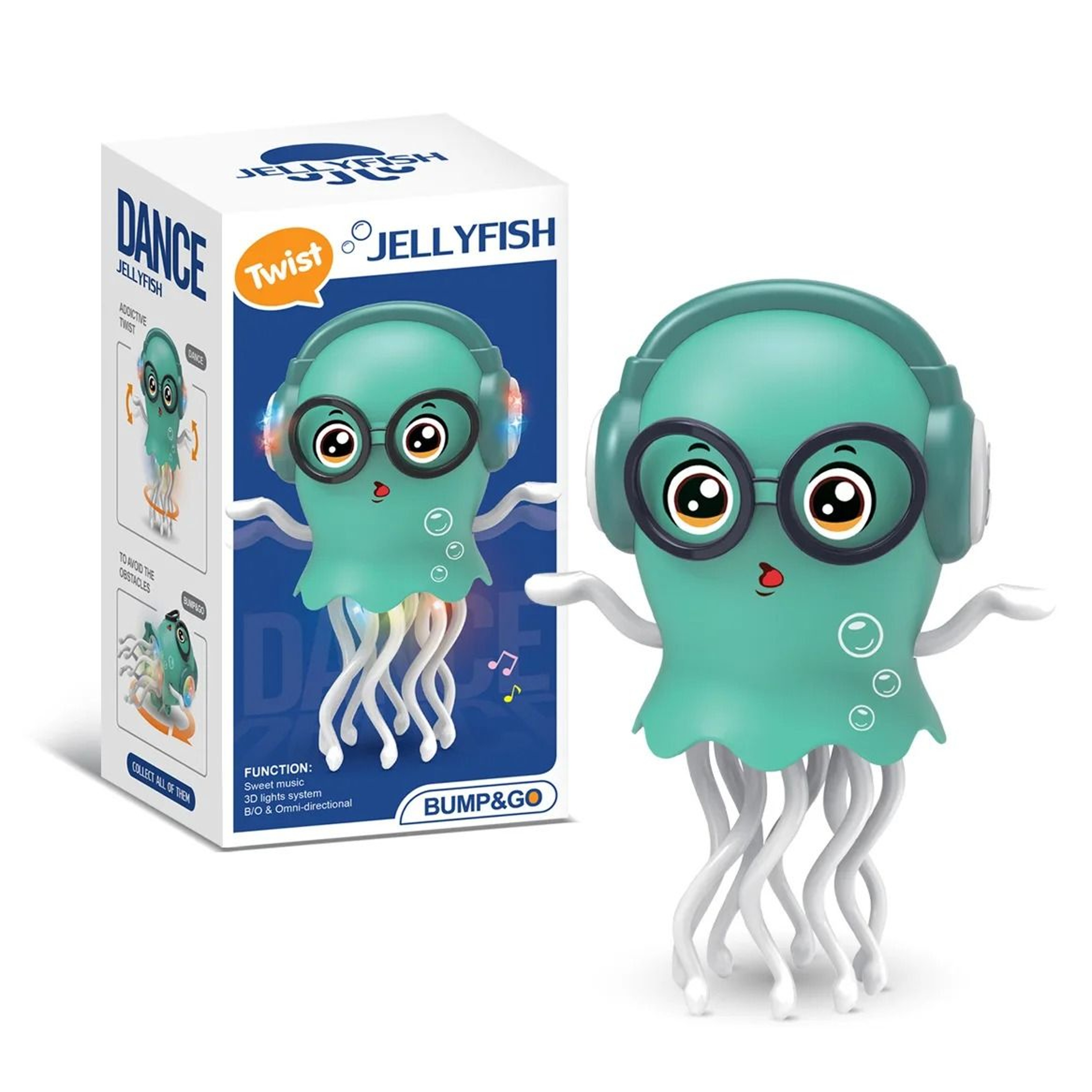 Interactive Dancing Octopus Toy With Music And Lights Electric Pet Toy 1