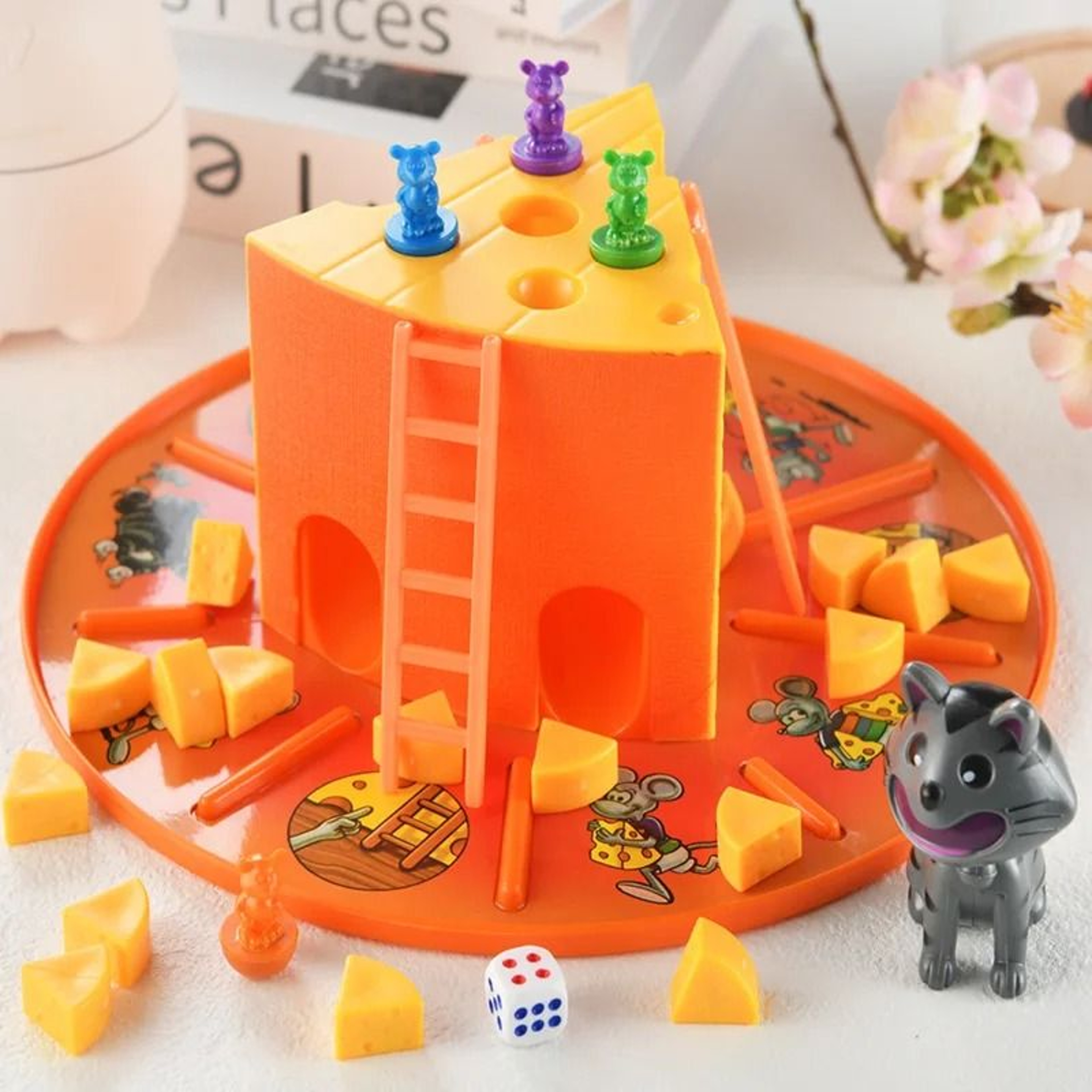 Cat And Mouse Board Game Interactive Parent Child Party Game For Kids 0