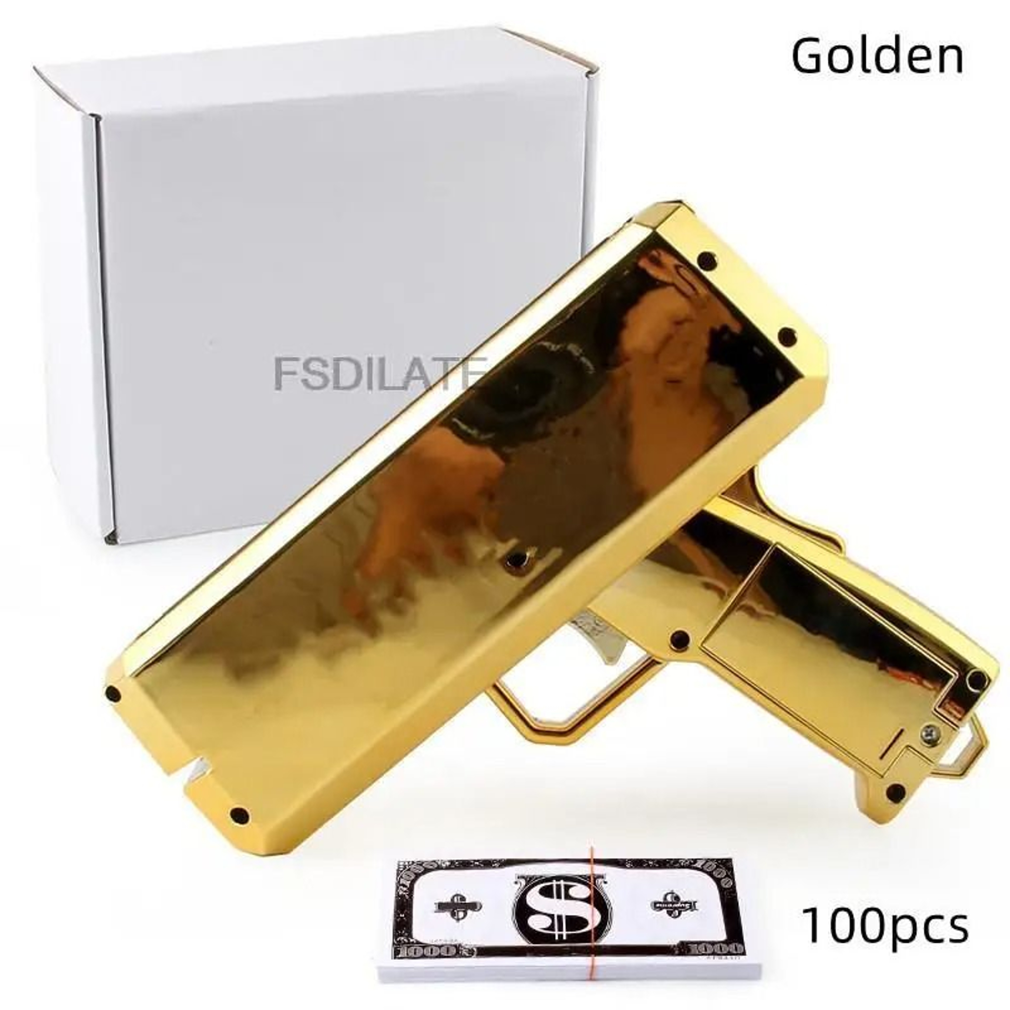 Party Money Gun Toy Cash Cannon With Fake Money Bills For Events 9