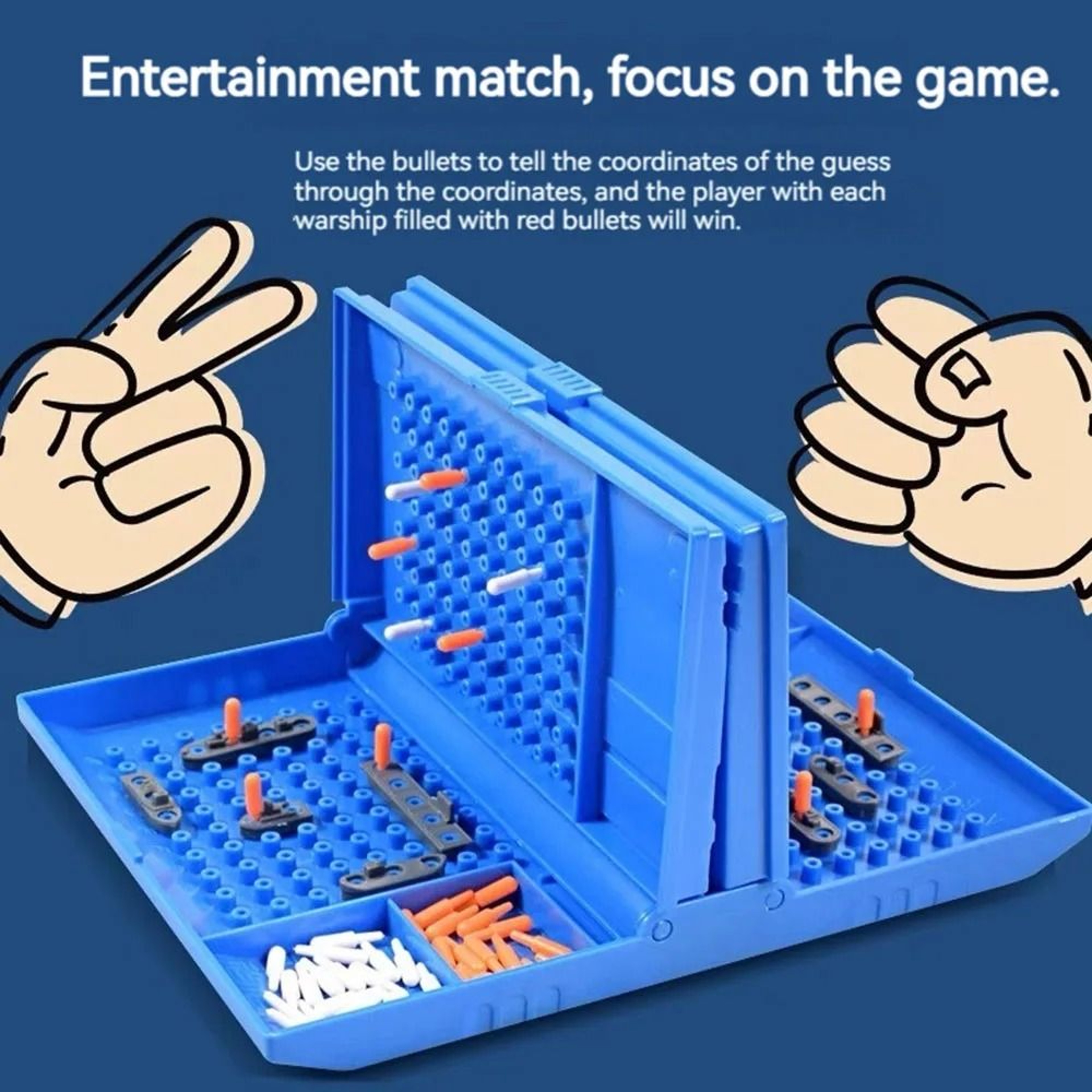 Battleship Board Game Sea Battle Family Strategy Game For Kids 1