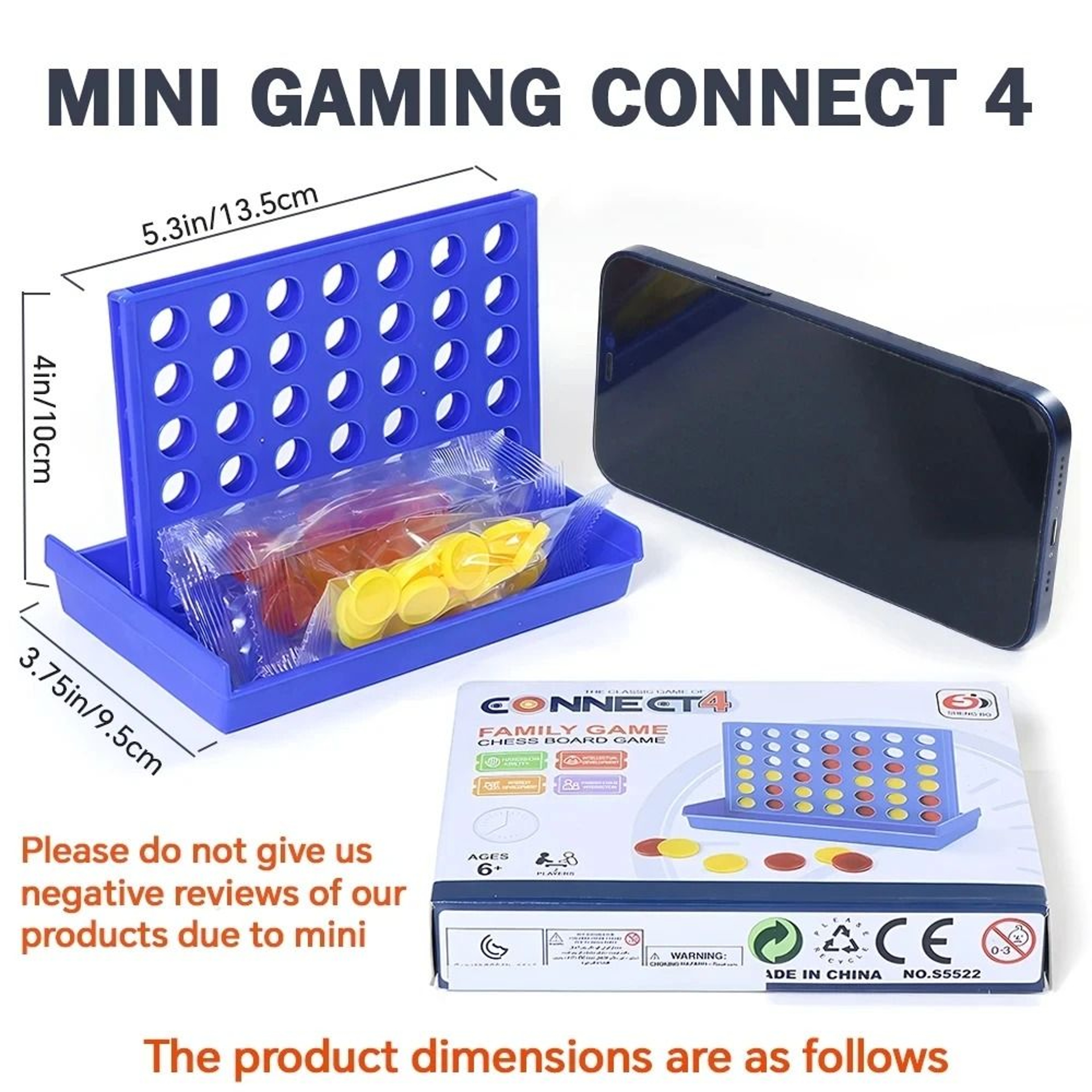 Four In A Row Game Classic Connect Board Game For Kids And Family 8