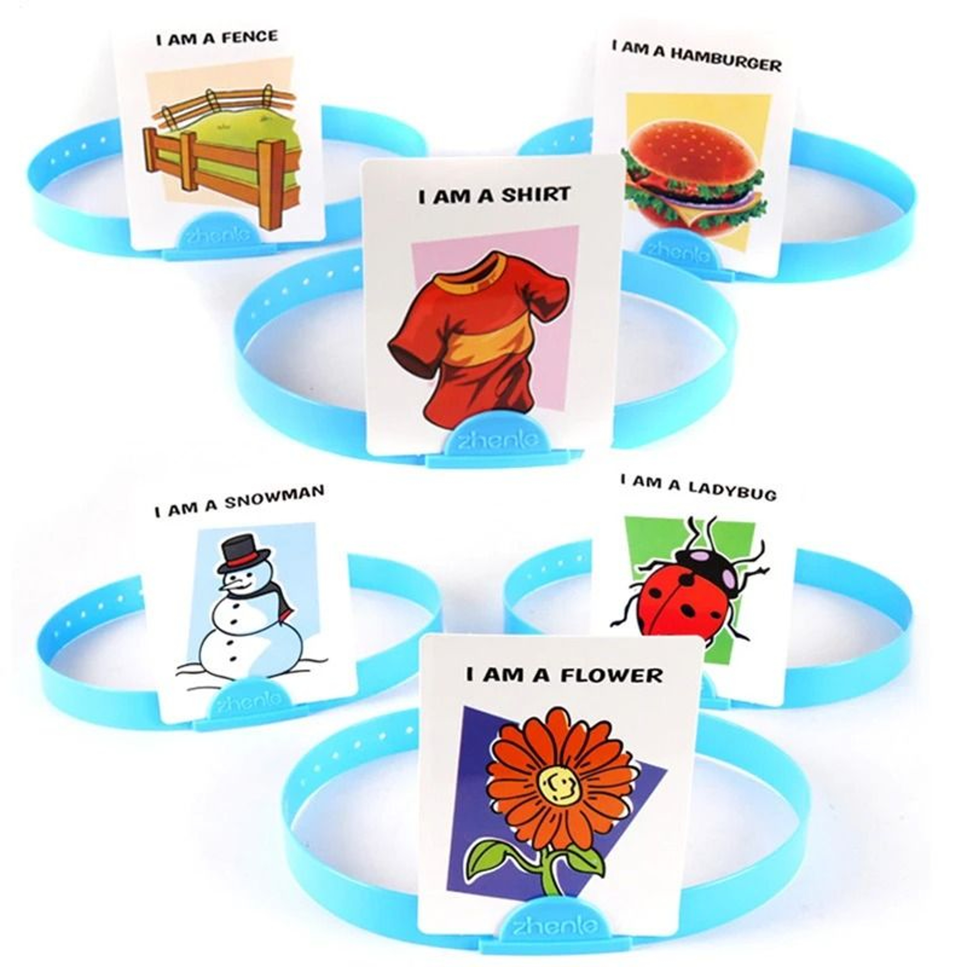 Guess Who I Am Card Game Educational Family Party Game For Kids 5