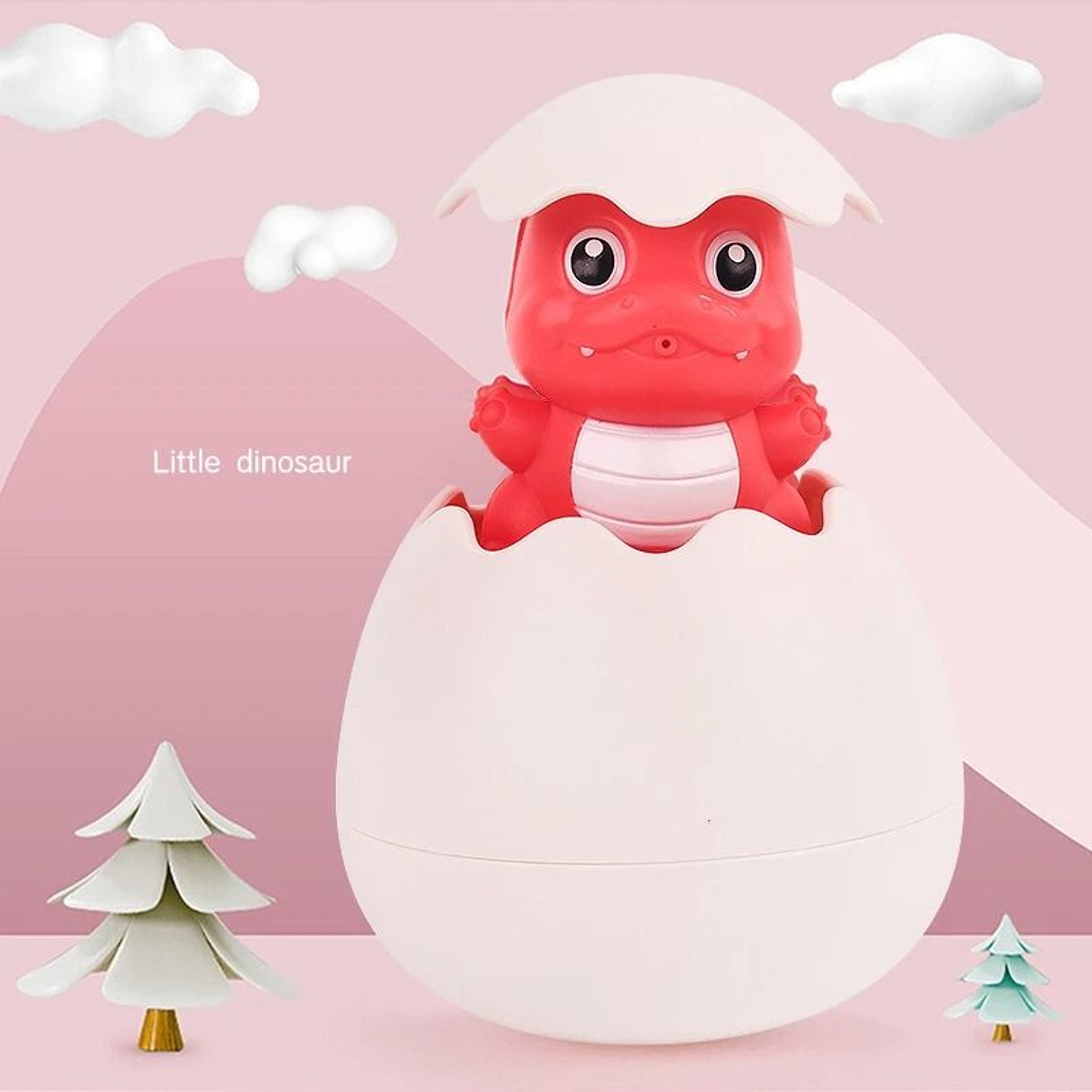 Baby Bath Toys Duck Water Spray Egg Shower Play Set 4