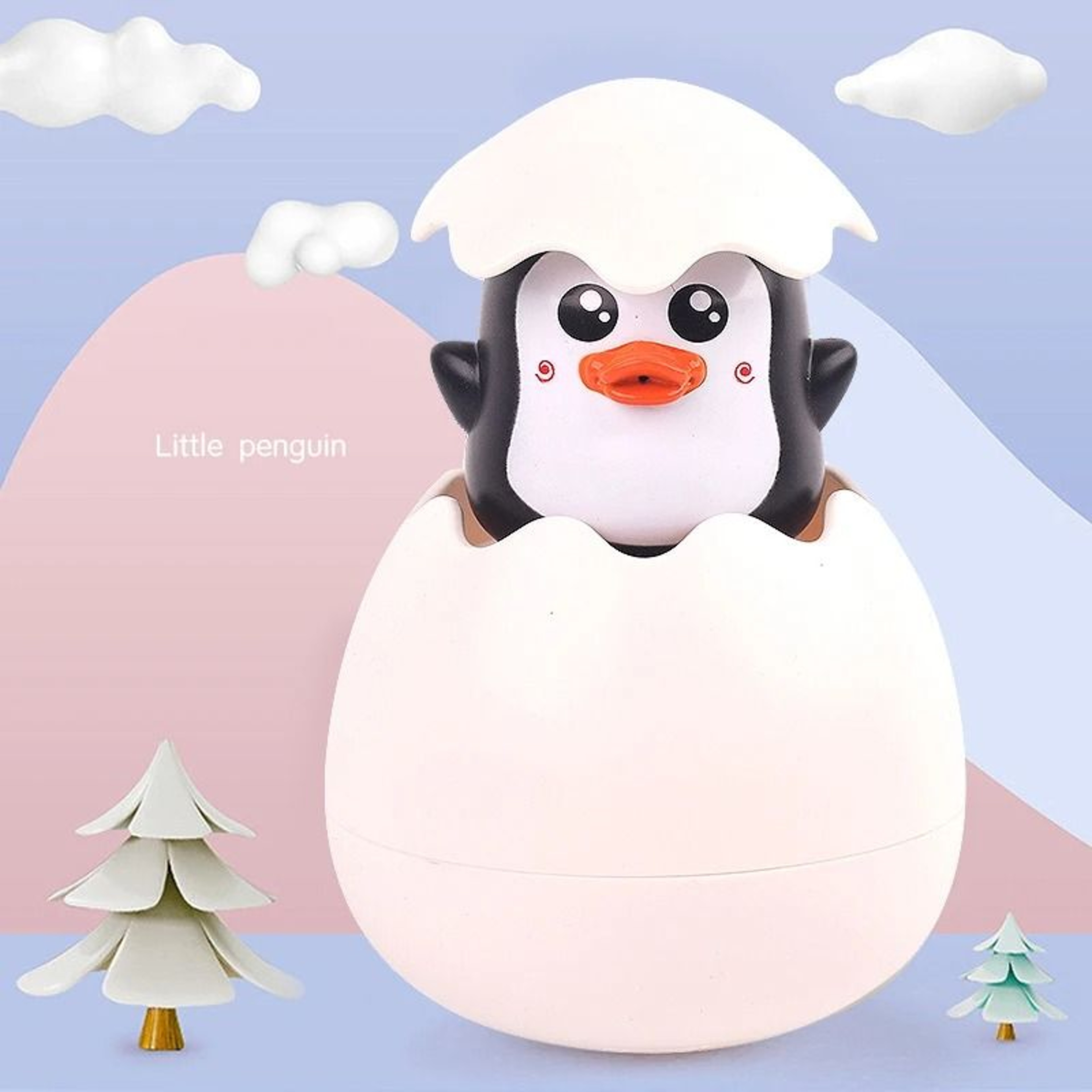 Baby Bath Toys Duck Water Spray Egg Shower Play Set 5