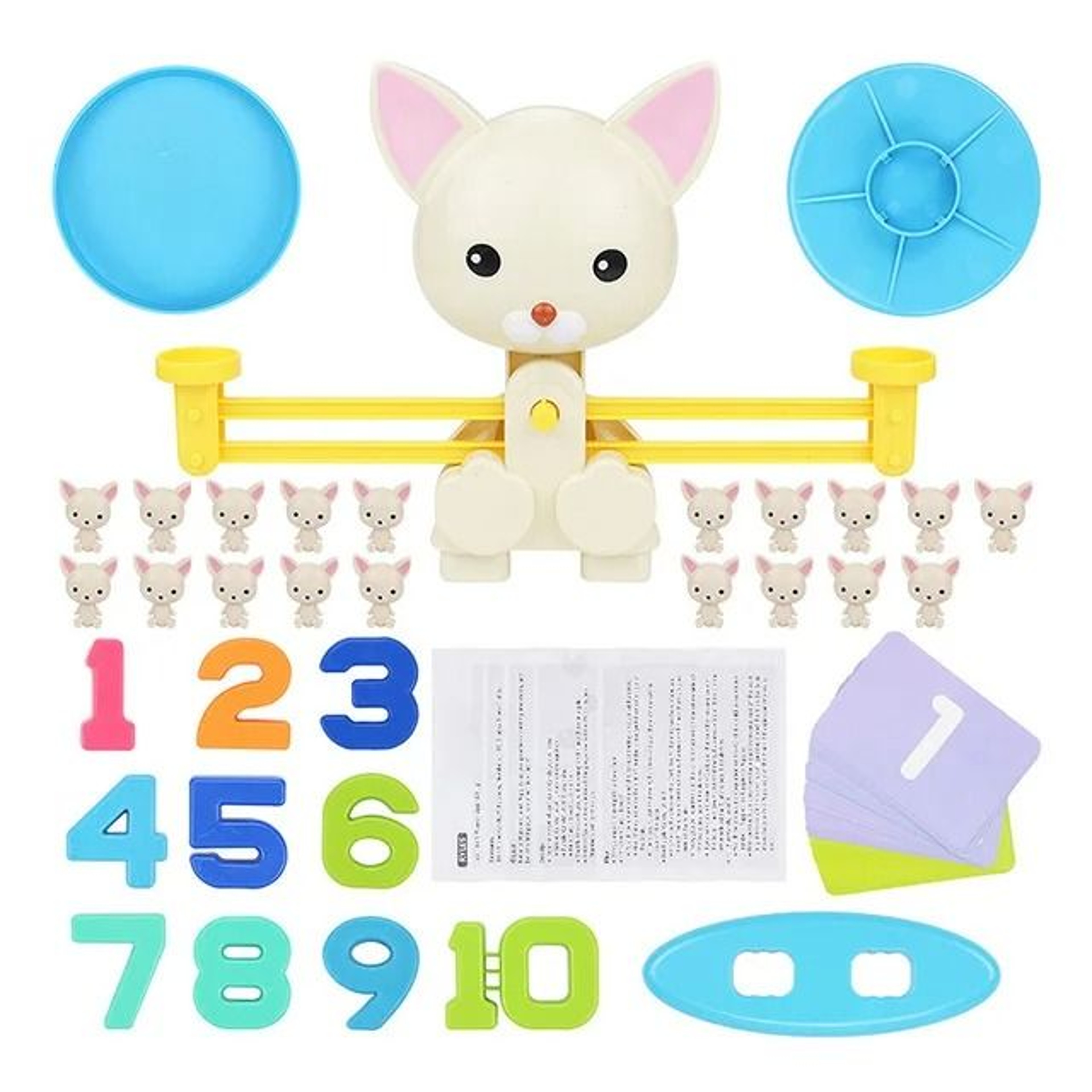 Montessori Math Toy Monkey Balance Scale Number Learning Game 3