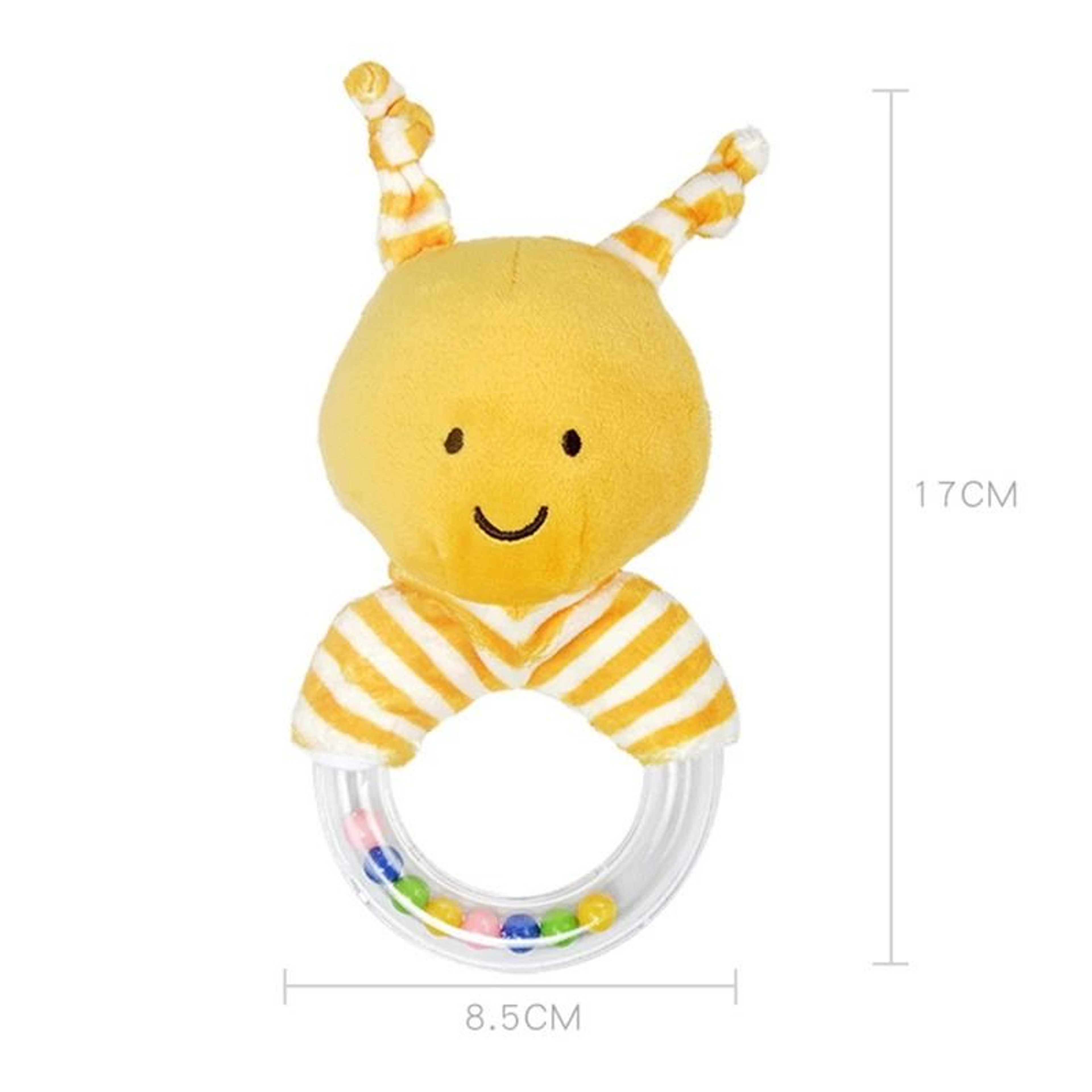 Baby Rattle Toy Plush Elephant And Bear Teether For Newborns 7