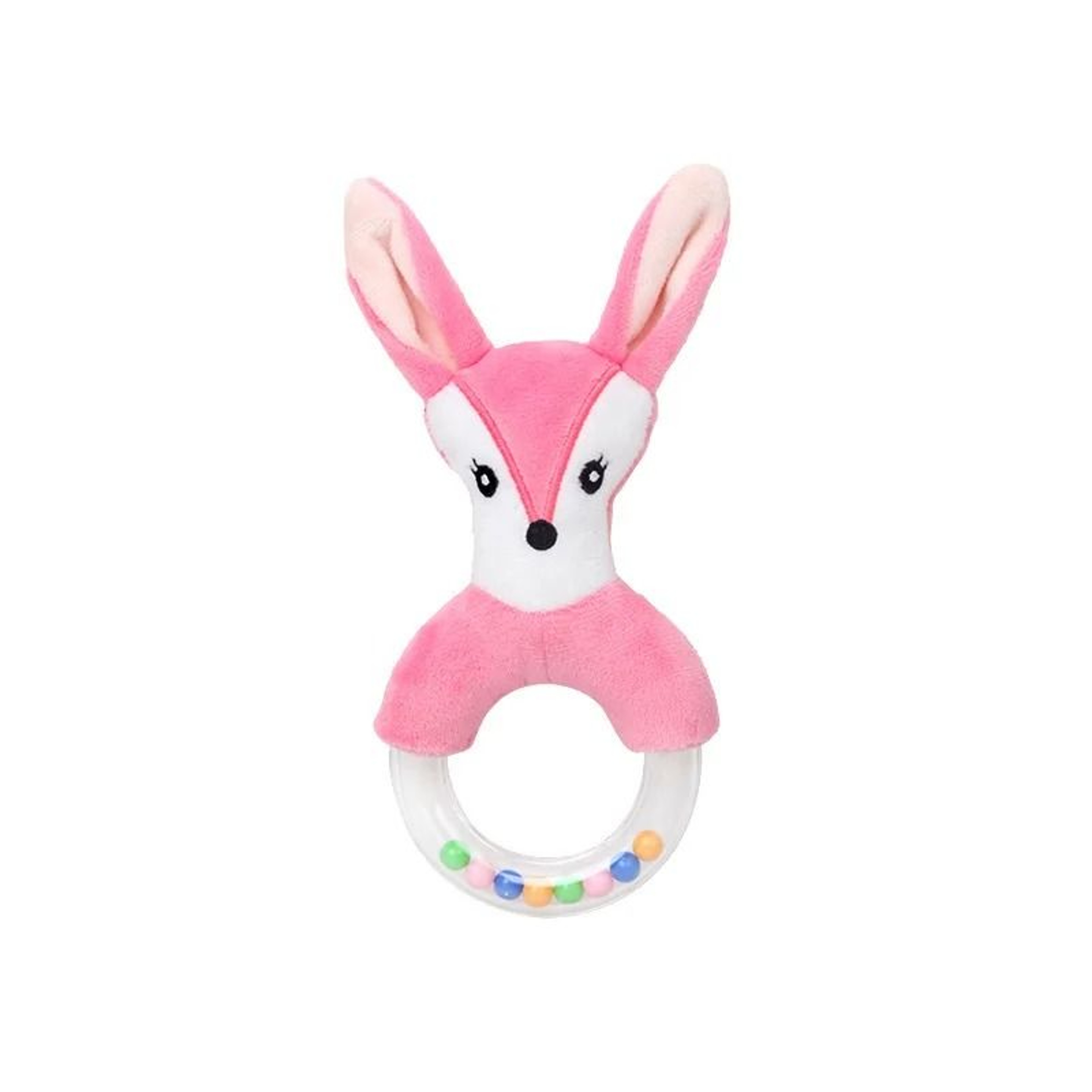 Baby Rattle Toy Plush Elephant And Bear Teether For Newborns 2