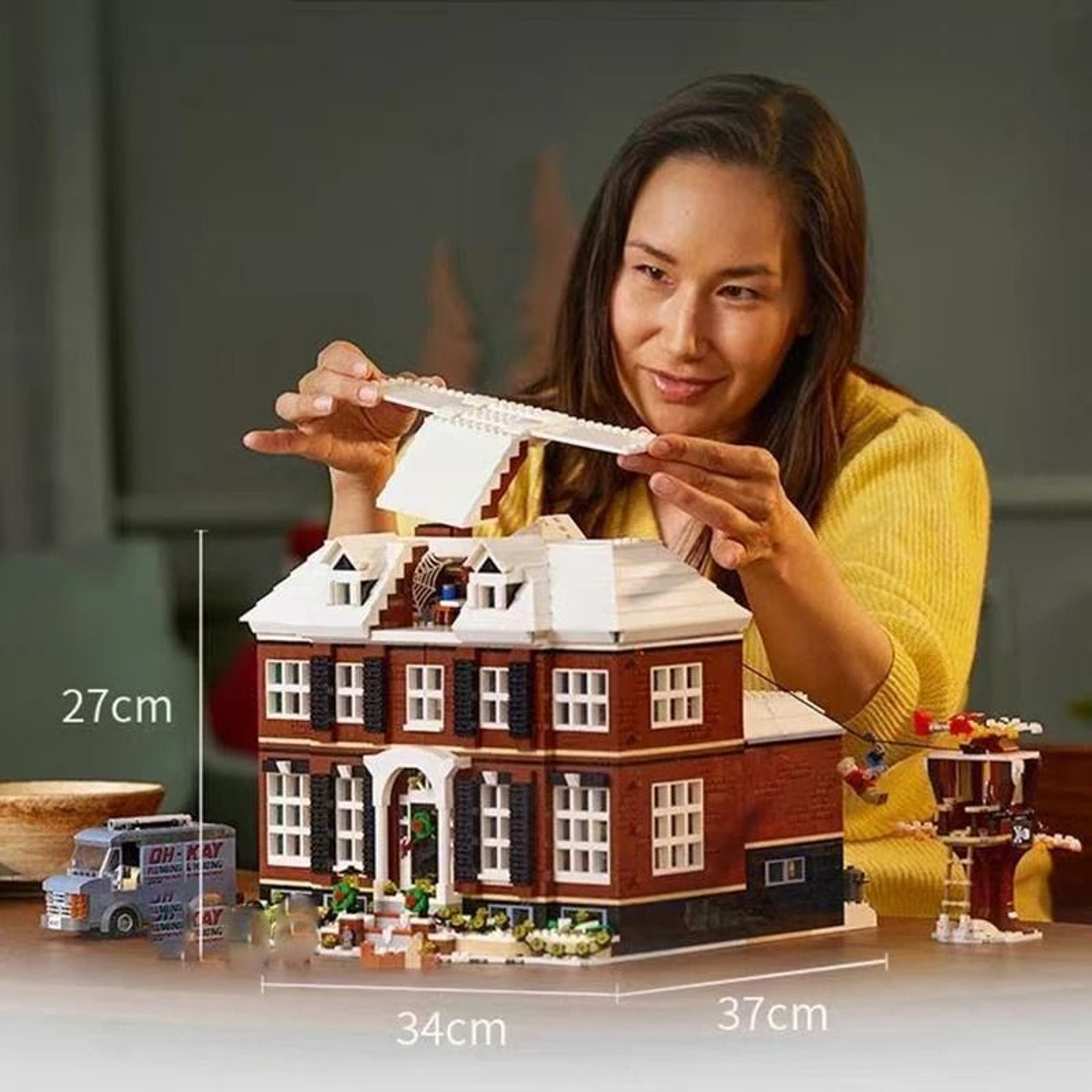 Movie House Building Blocks Set Large MOC Home Model 7