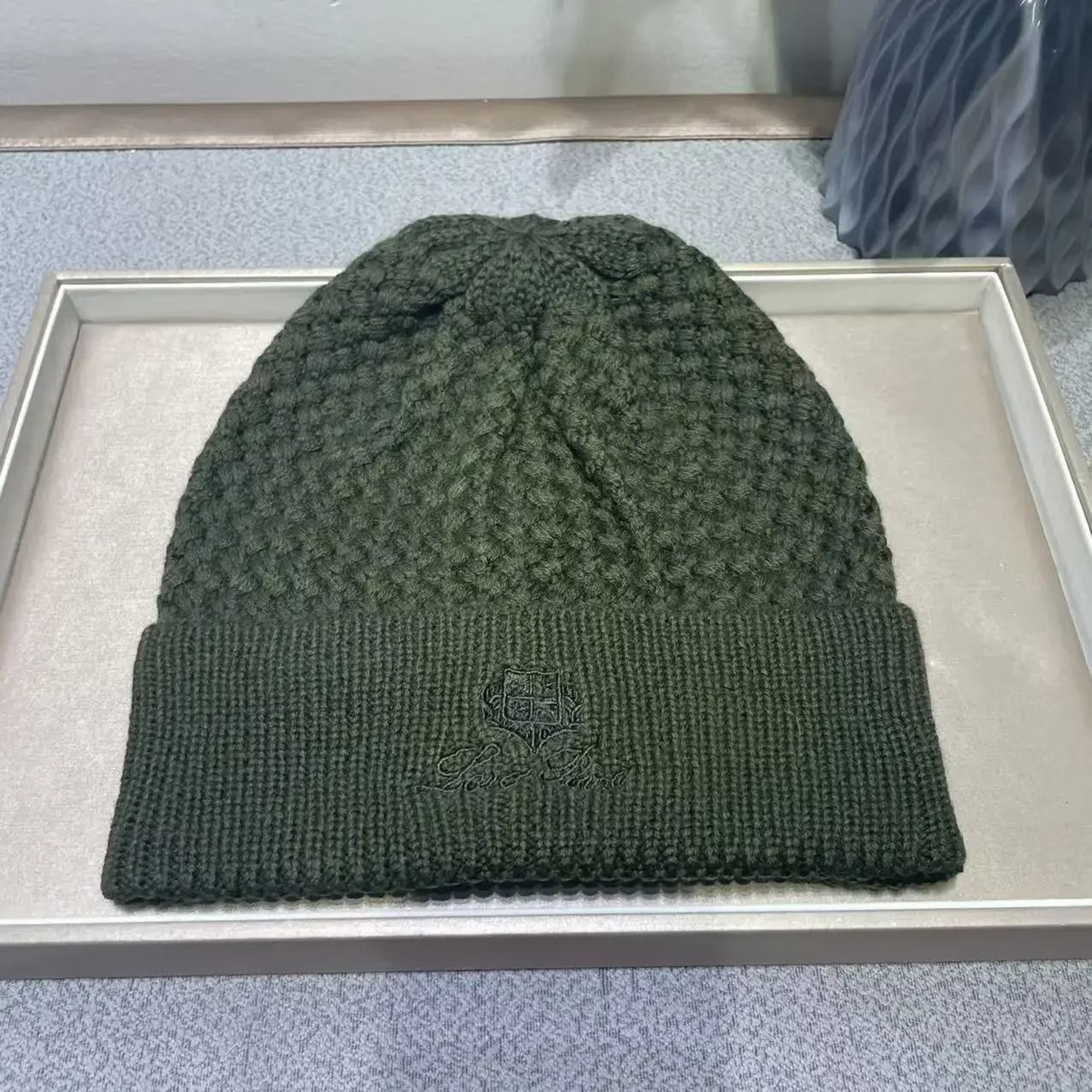 Cashmere Knit Beanie Winter Wool Hat Unisex 8
