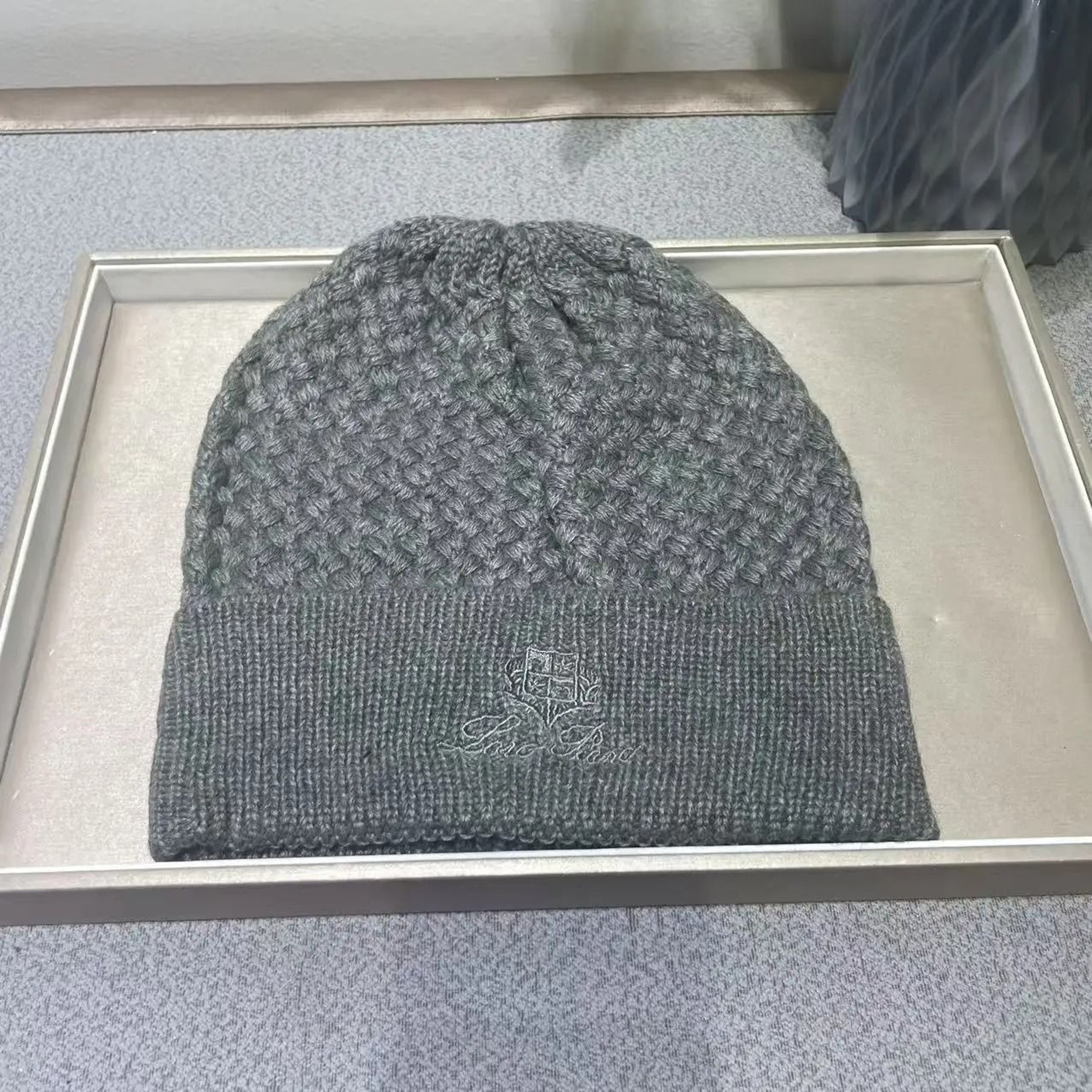 Cashmere Knit Beanie Winter Wool Hat Unisex 10
